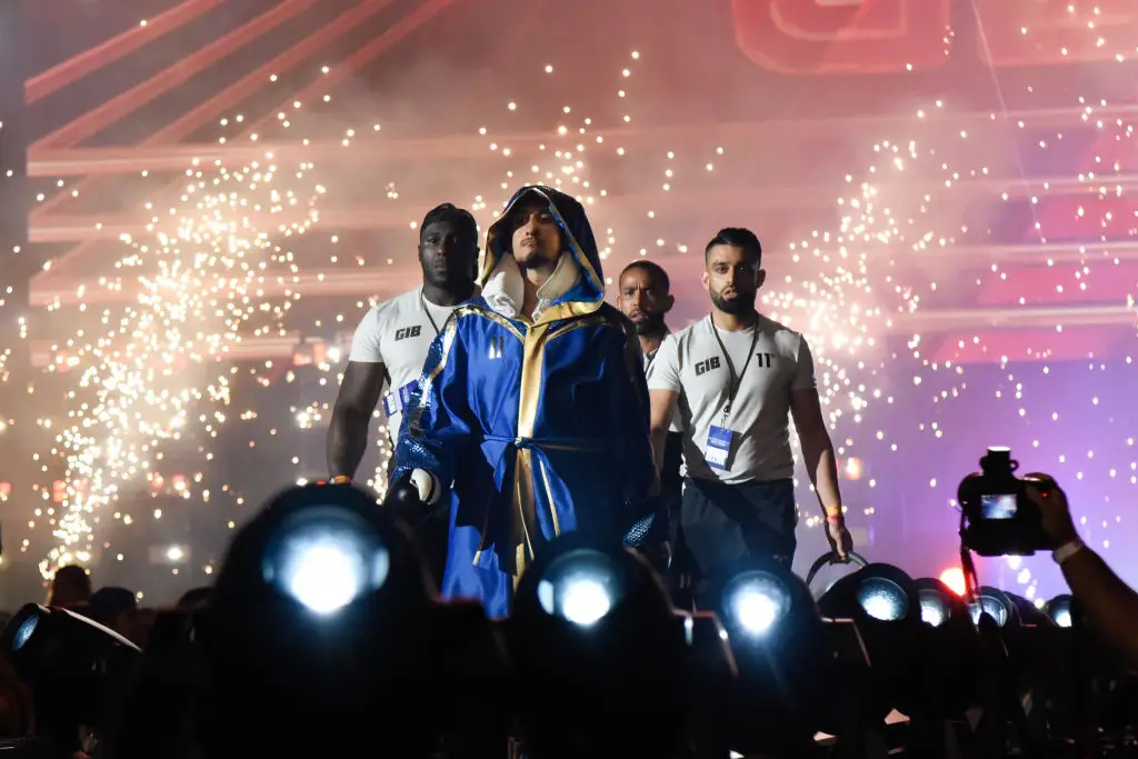 British YouTuber AnEsonGib has six wins and one loss on his influencer boxing record. (Image: Getty)