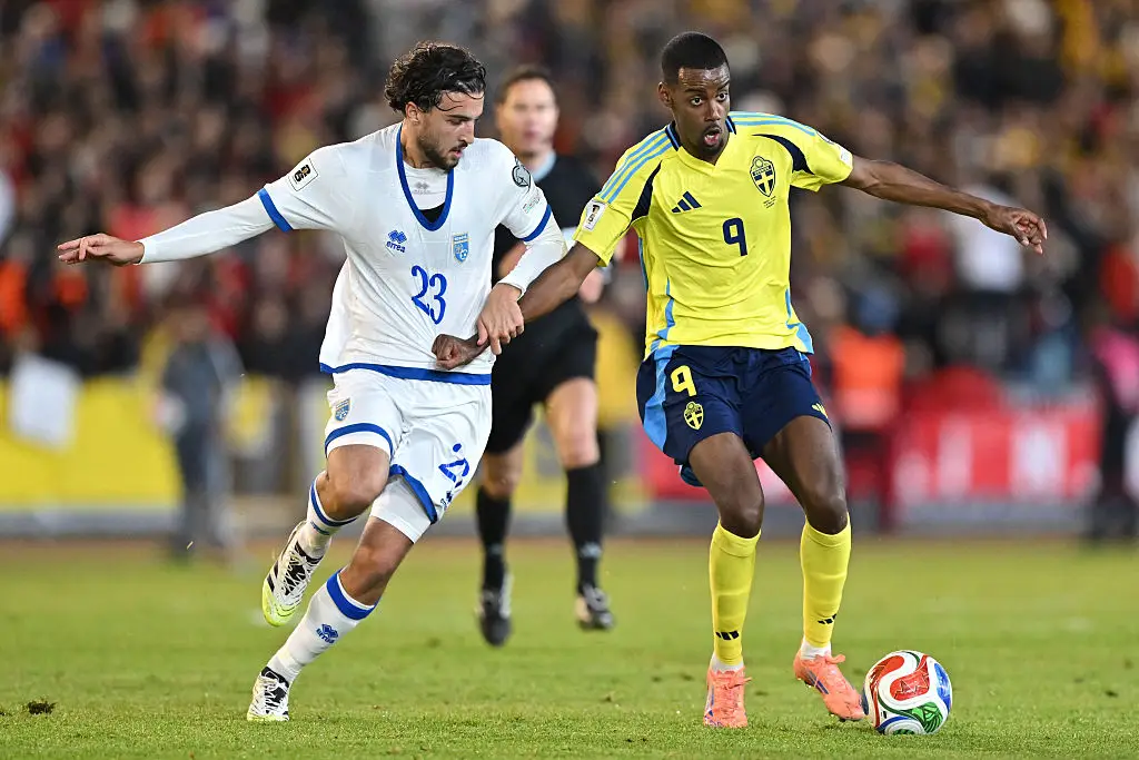 Sweden suffered a shock defeat to Kosovo. (Image: BJORN LARSSON ROSVALL/TT NEWS AGENCY/AFP via Getty Images)