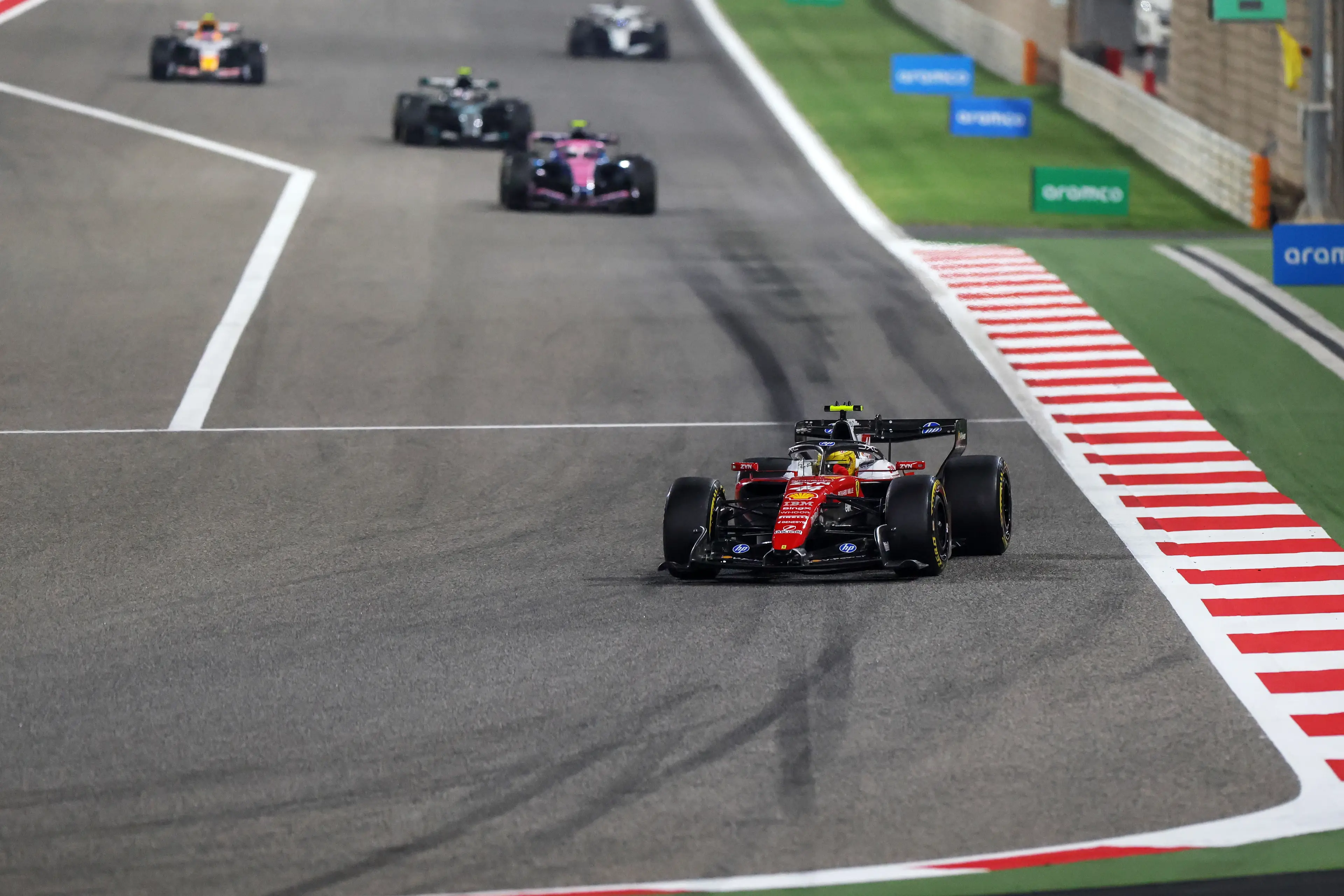 Ferrari's race starts have been strong during F1 2026 testing (Image: Getty)