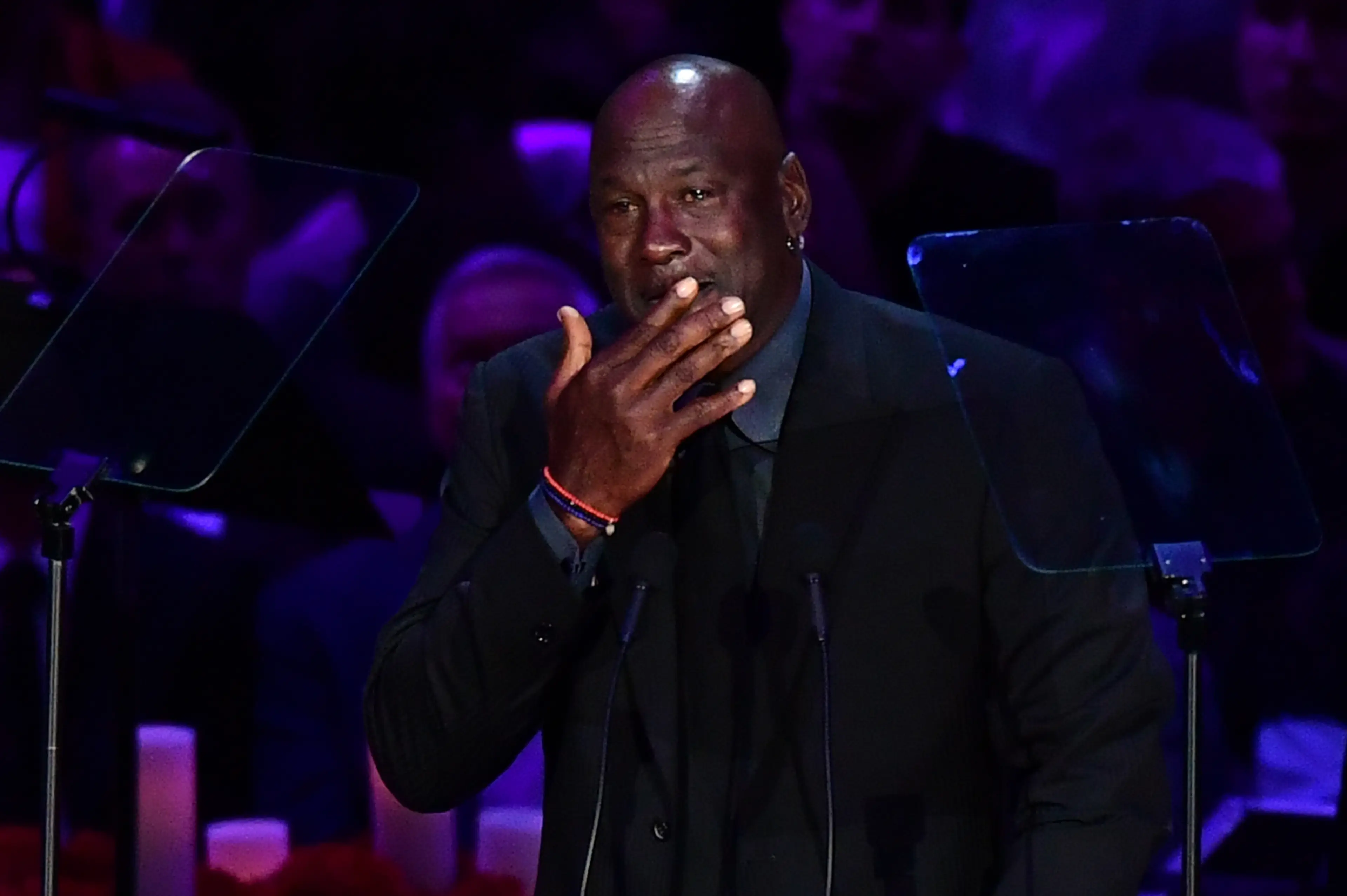 Michael Jordan was overcome with emotion when friend Kobe Bryant passed away. Image: Getty