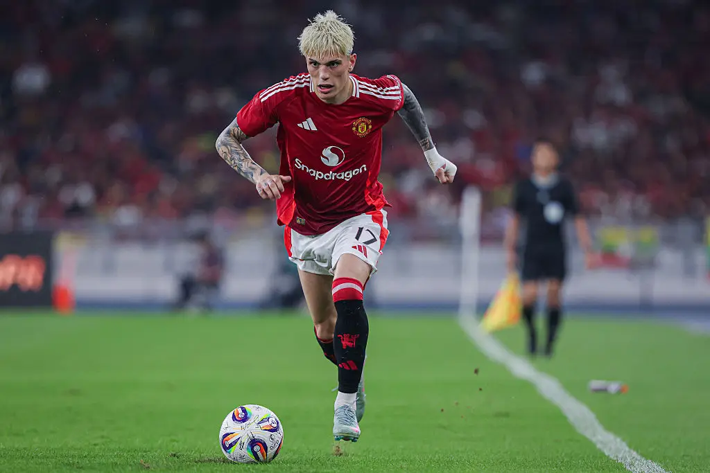 Alejandro Garnacho is linked with Chelsea (Credit:Getty)