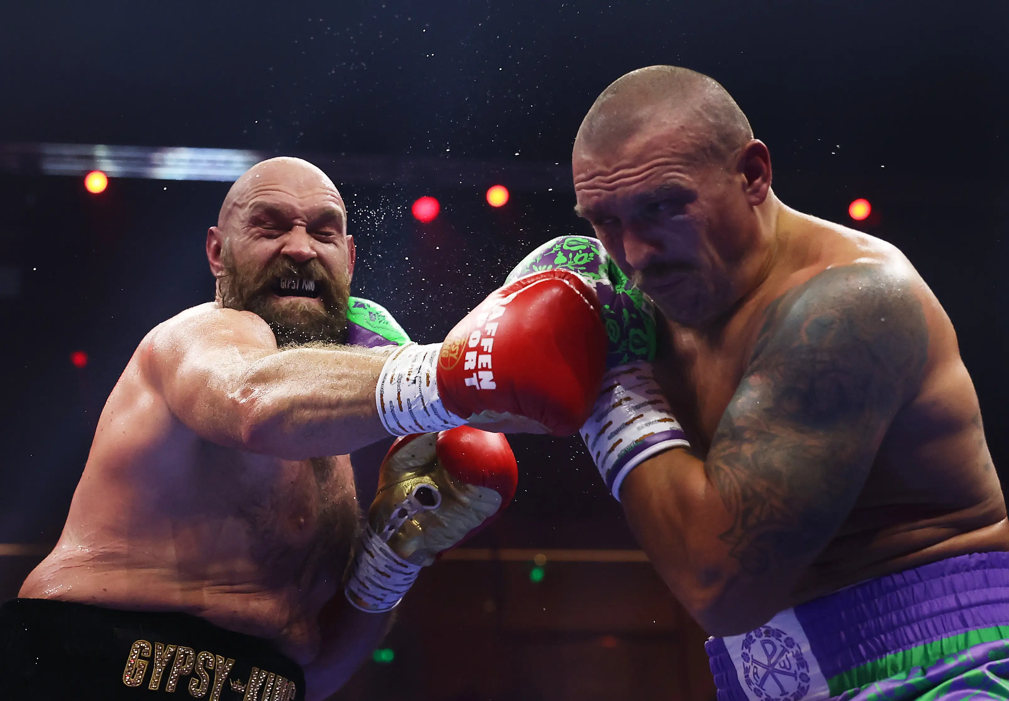 Oleksandr Usyk defeated Tyson Fury in a rematch on Saturday (Image: Getty)