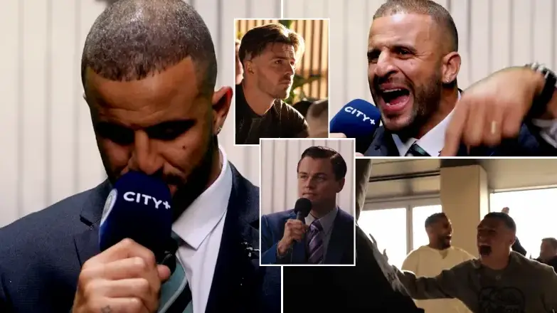 Man City release hilarious video to announce Kyle Walker's contract extension