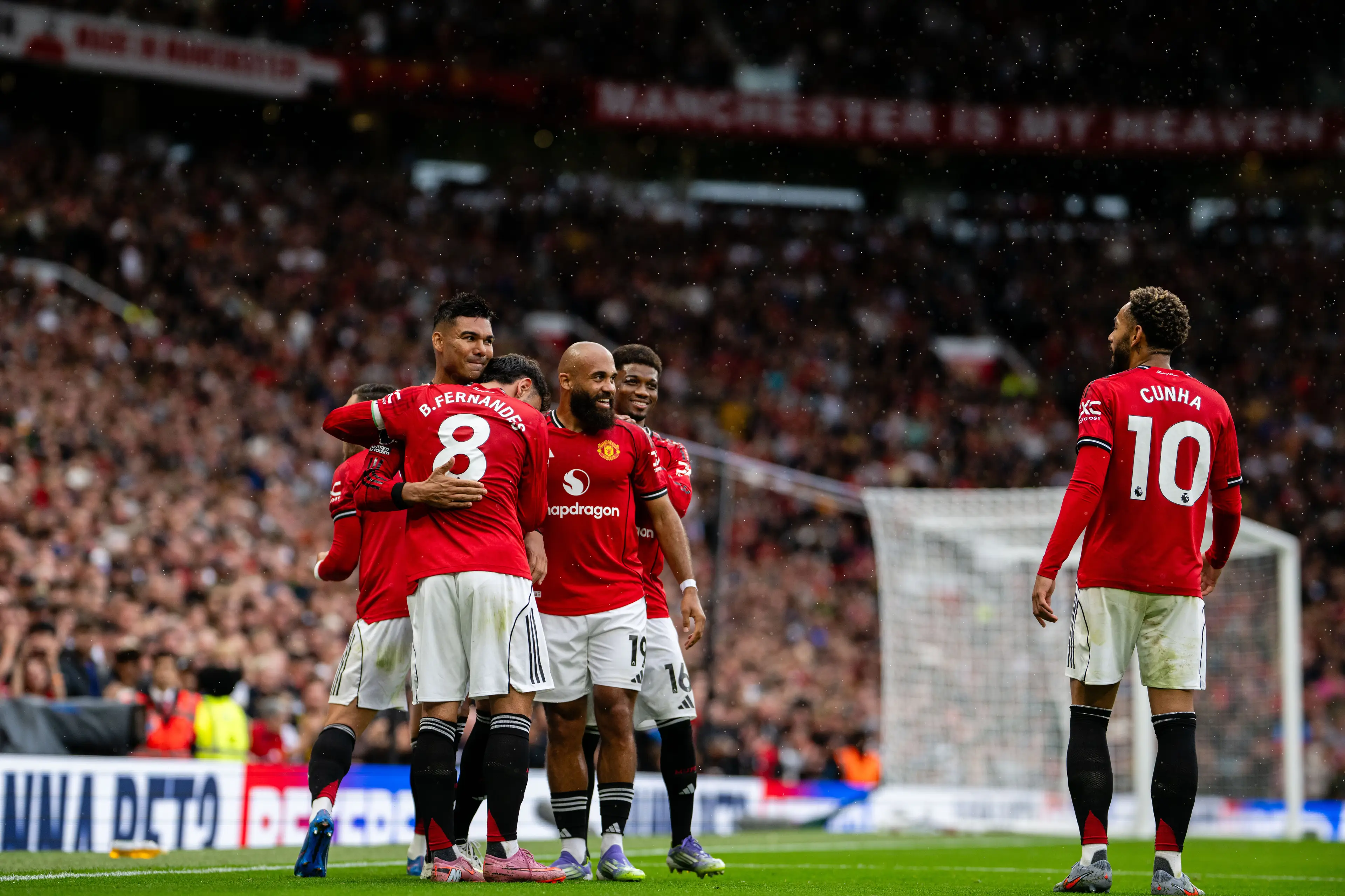 Mbuemo has hit the ground running at United. Image credit: Getty