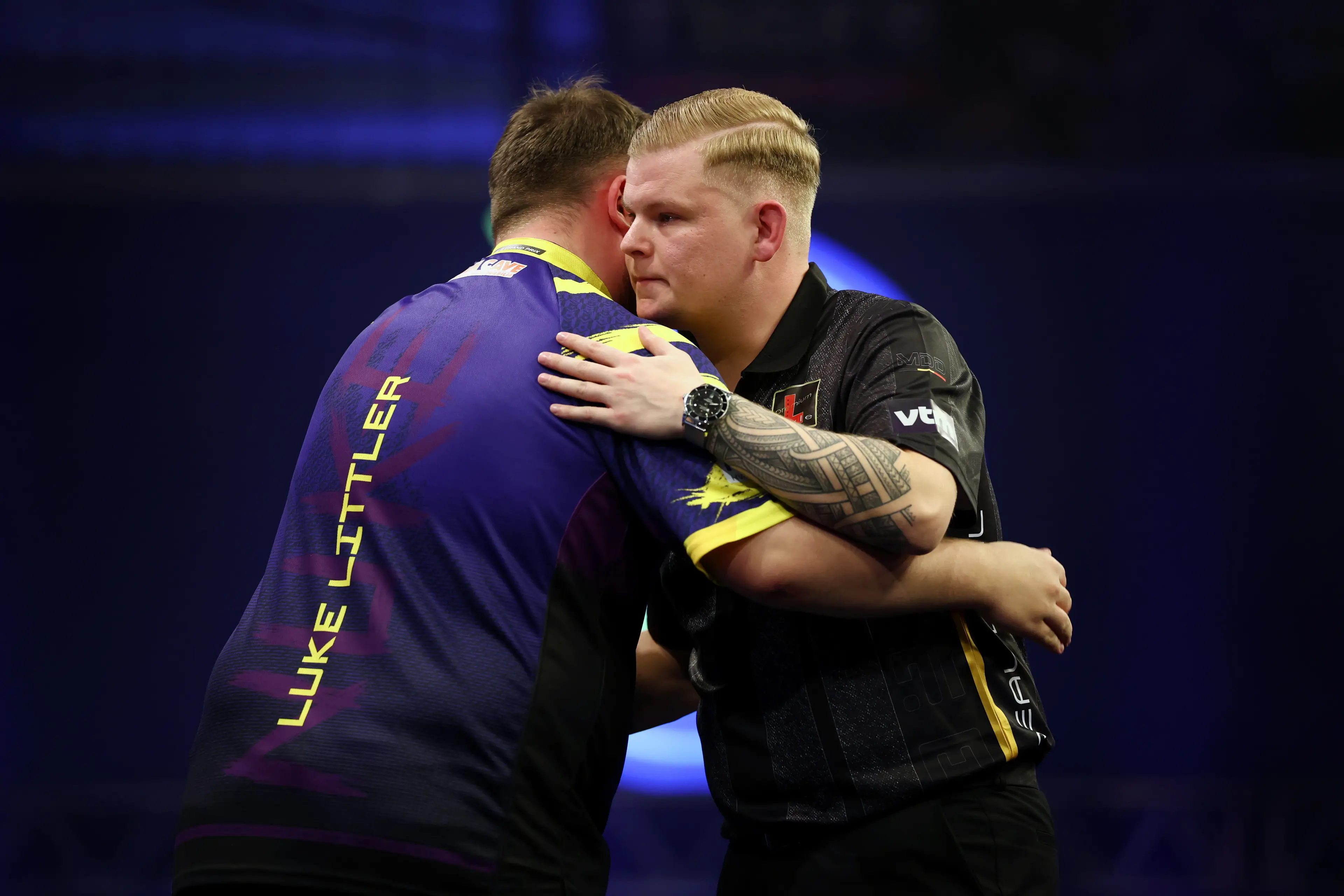 Littler defeated De Decker at the World Masters (Image: Getty)