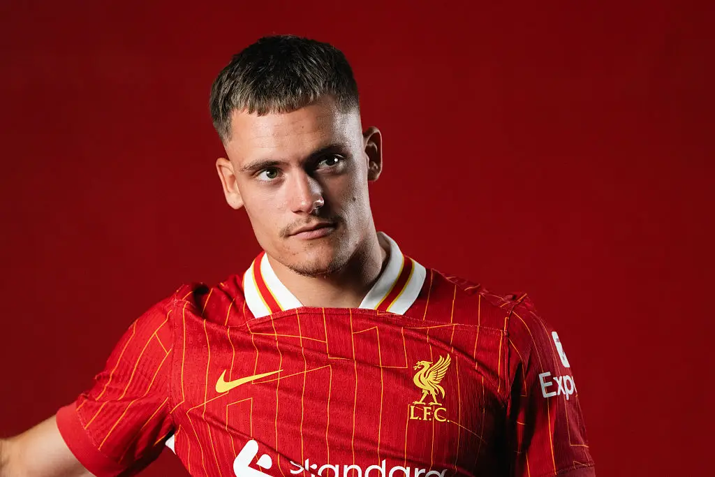 Florian Wirtz signed a five year contract with Liverpool in June. (Image: Getty)