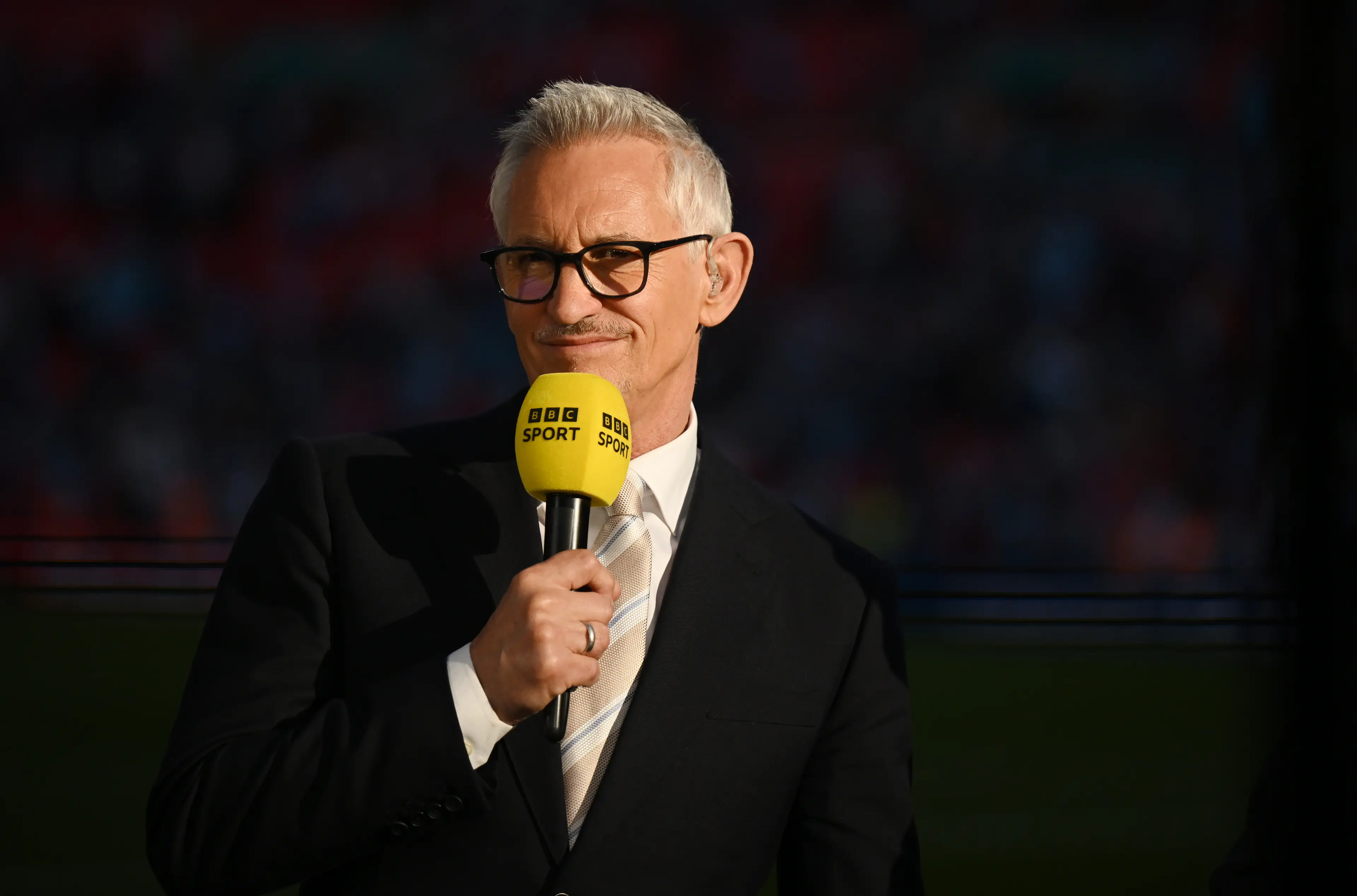 Gary Lineker thanked fans for their support as he announced his exit from the BBC. Image: Getty