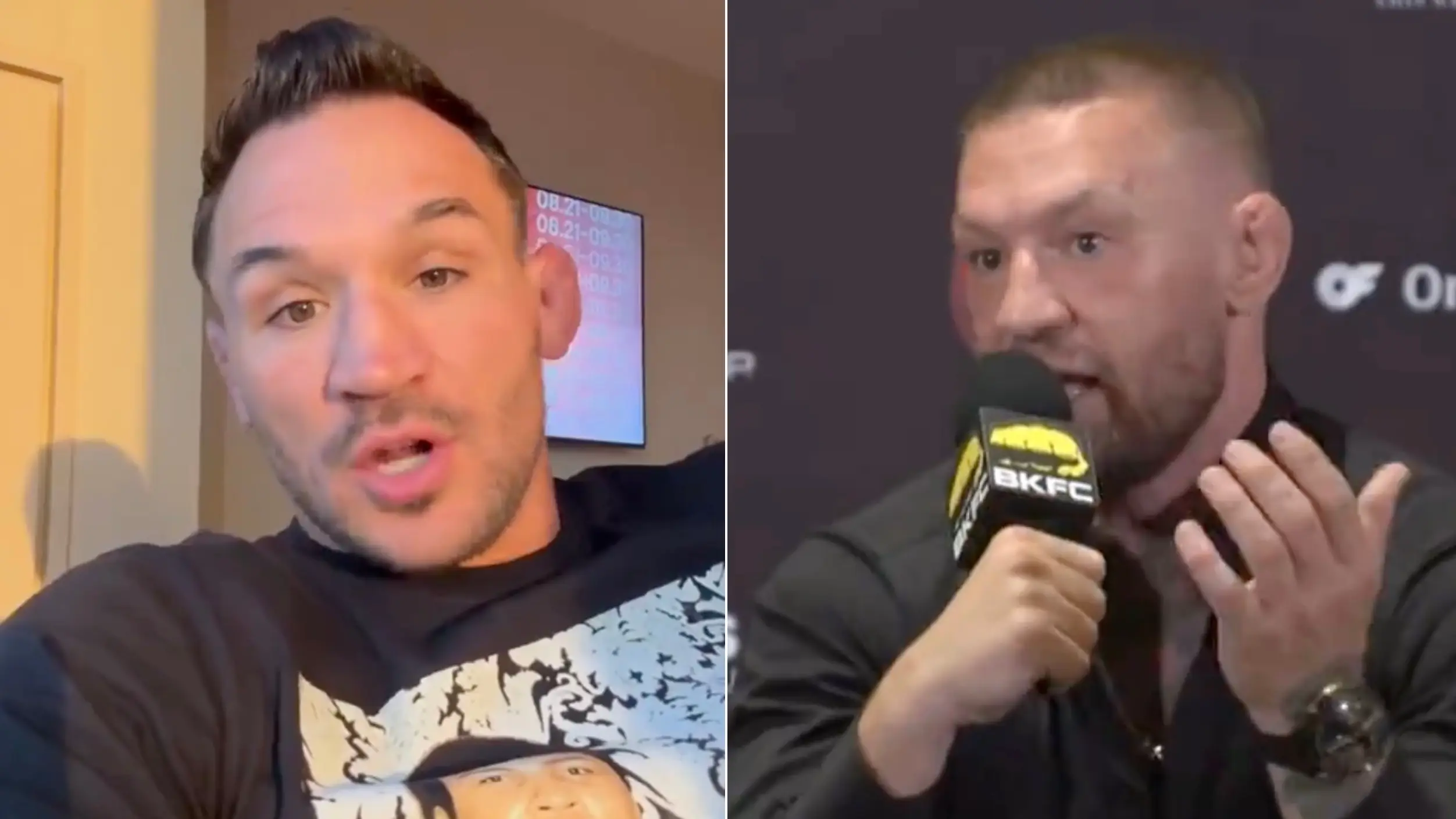 Getty & Instagram/michaelchandlerMMA