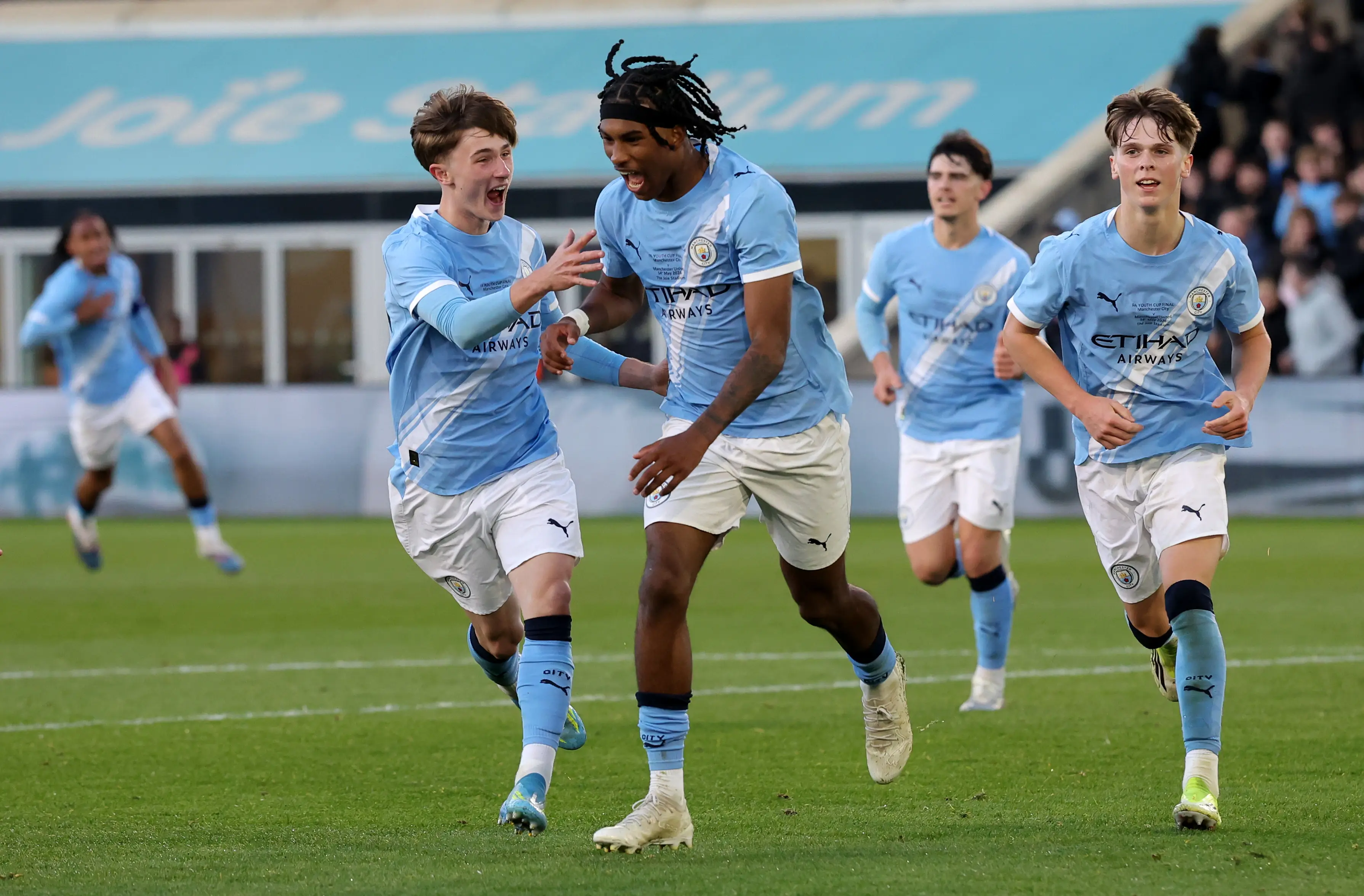 Reigan Heskey scored the winner for Man City. Image credit: Getty