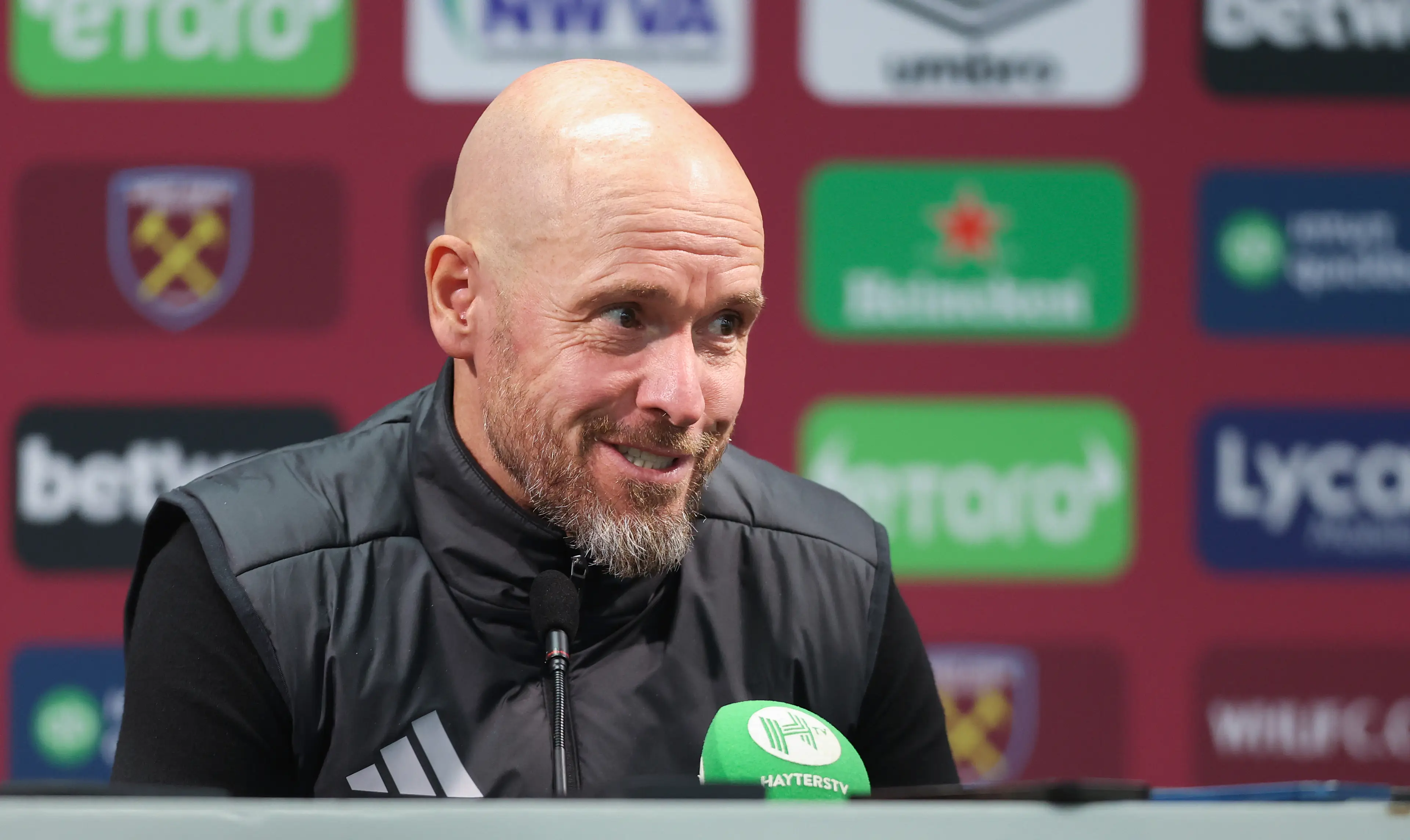 Erik ten Hag has been linked with a return to management. Image: Getty