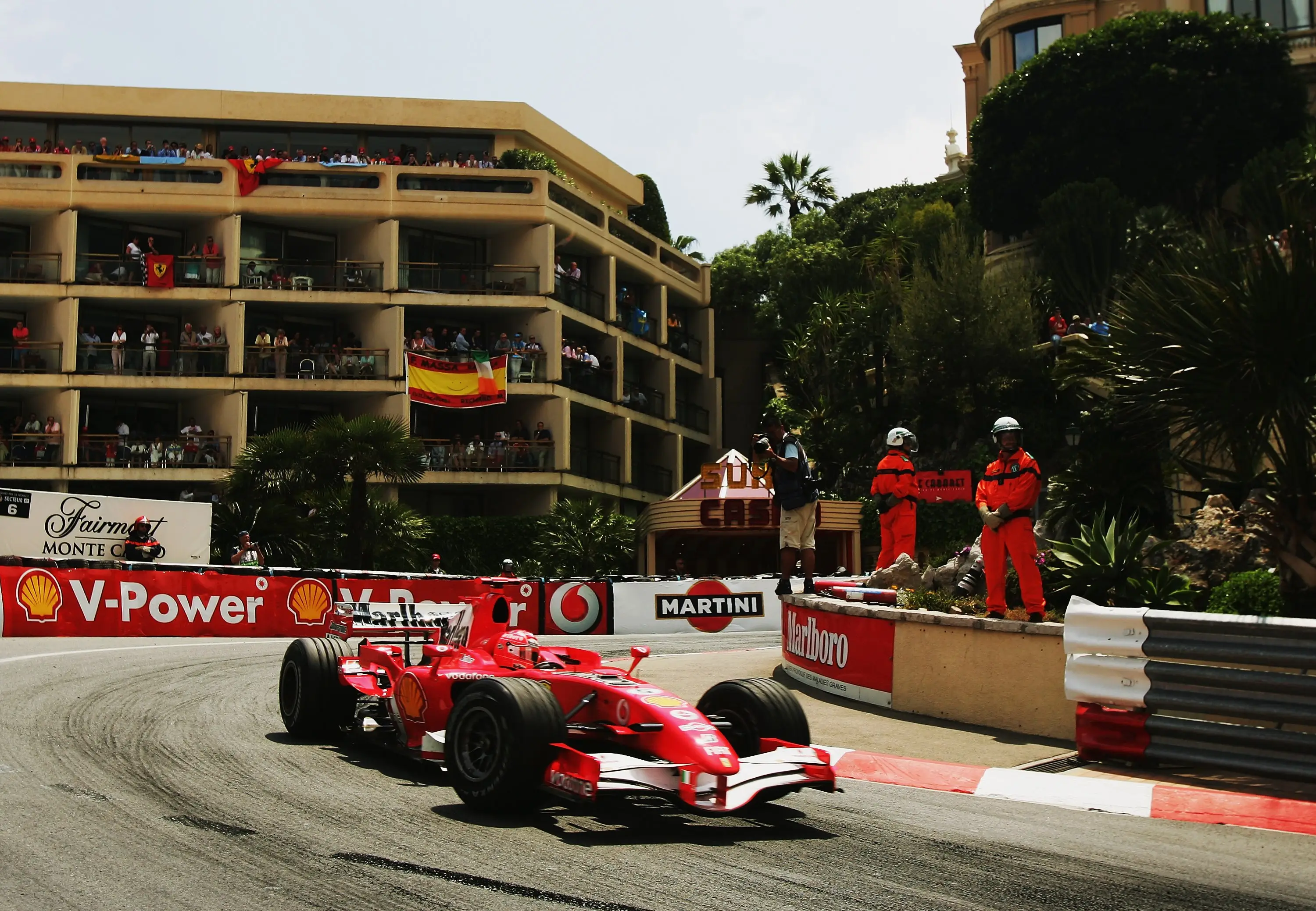 Michael Schumacher during the 2006 Monaco Grand Prix. Image: Getty