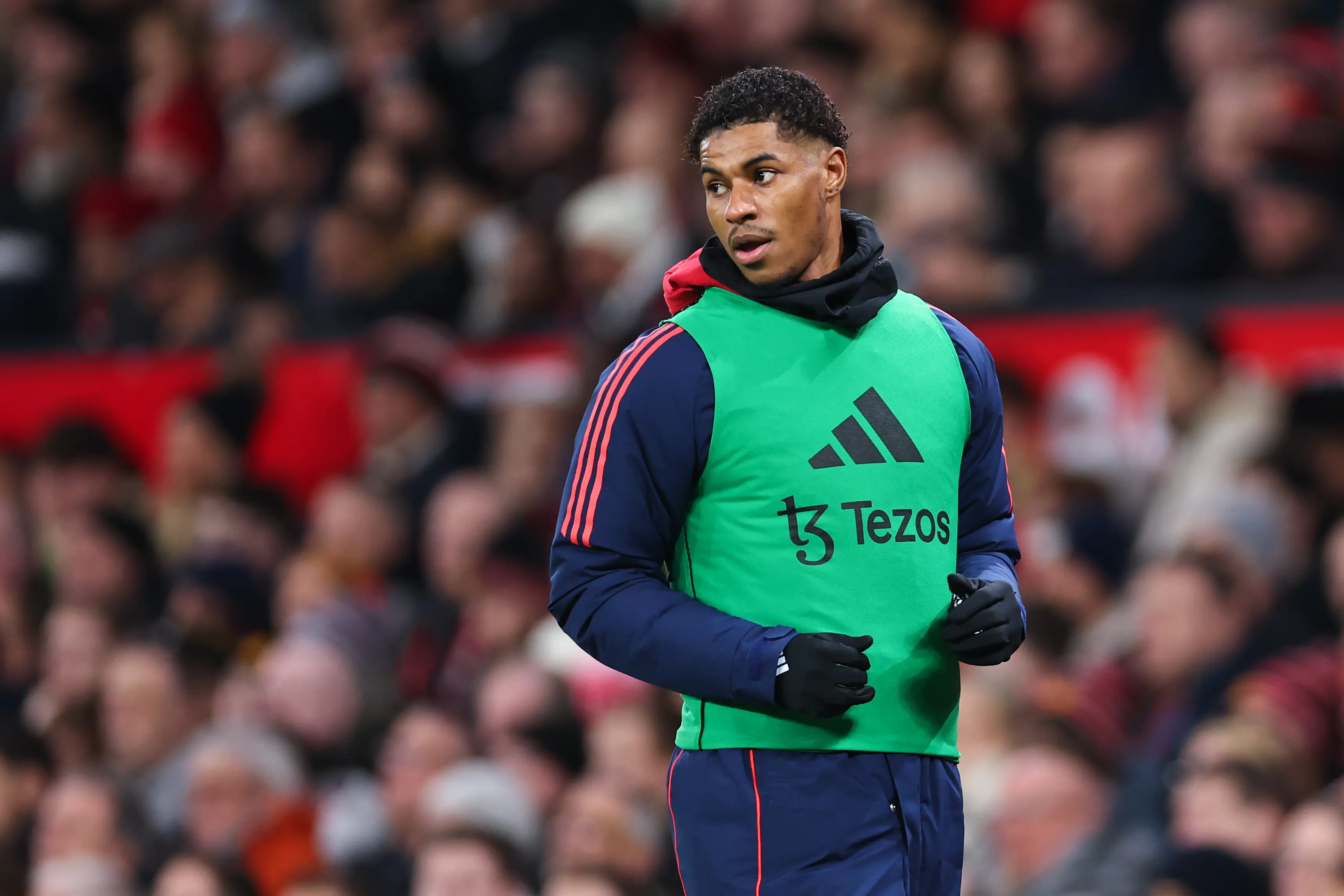 Marcus Rashford has been heavily linked with a move away from Old Trafford. Image: Getty