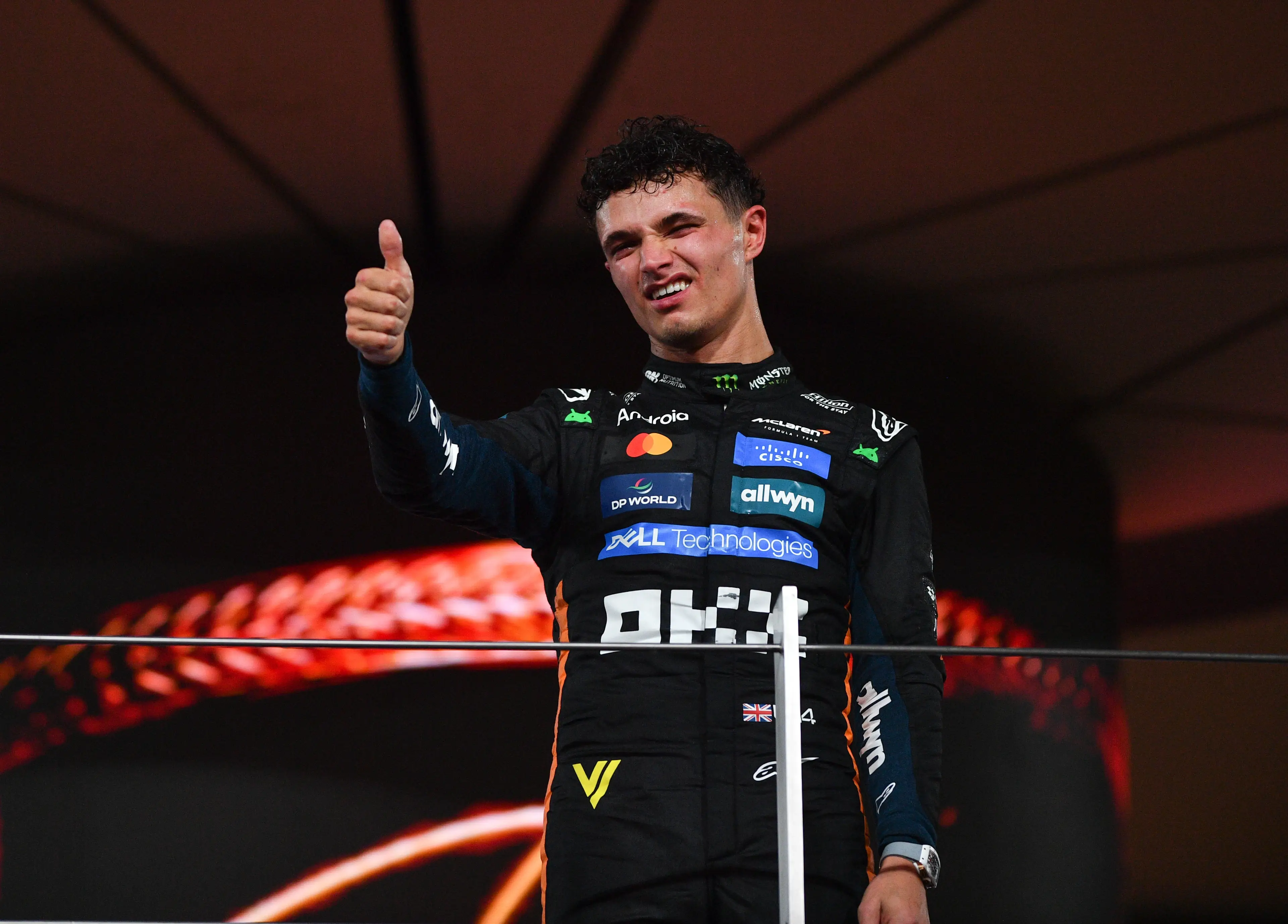 Lando Norris is the 2025 Formula 1 world champion. Image: Getty