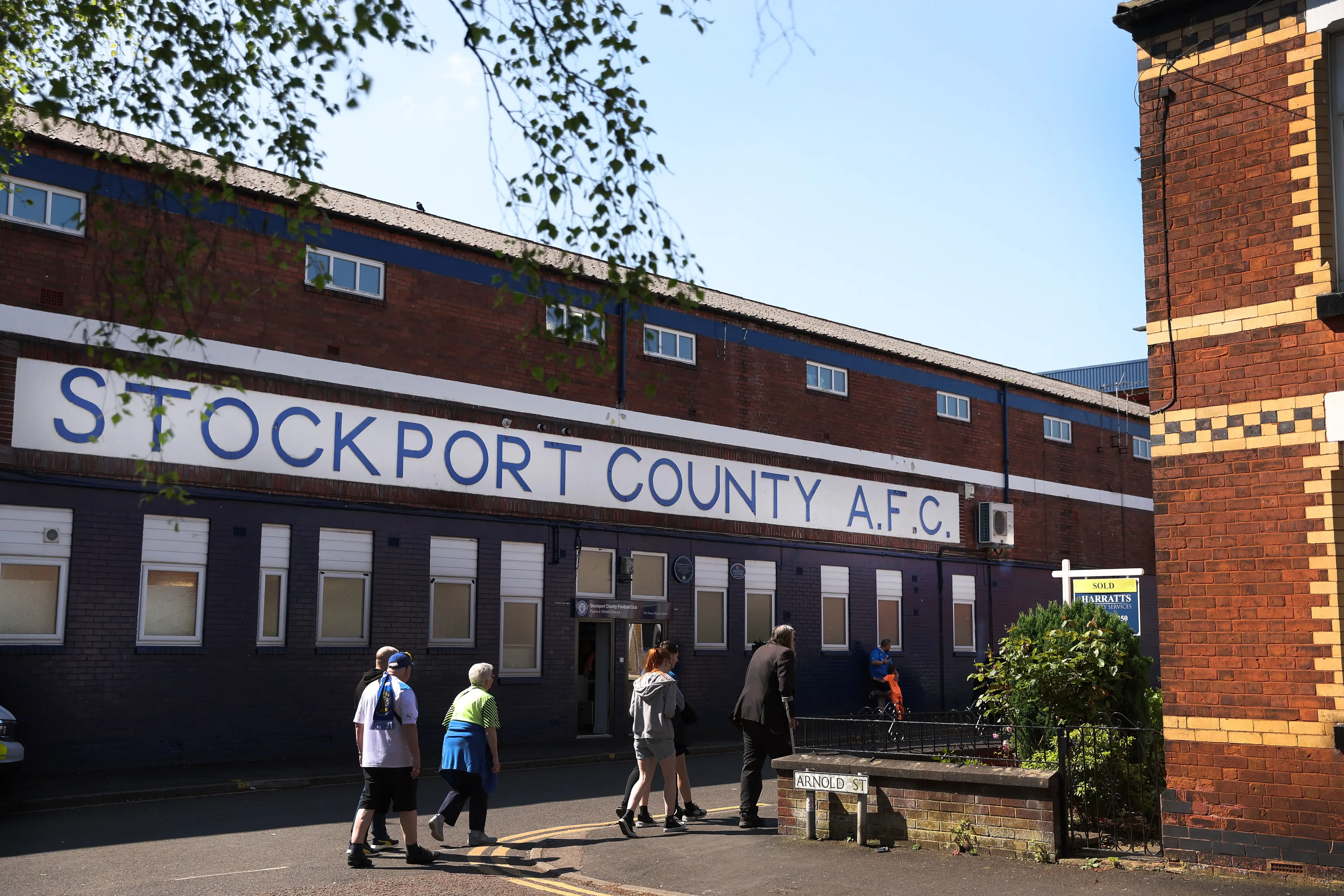The home of Stockport County, Edgeley Park. Image credit: Getty