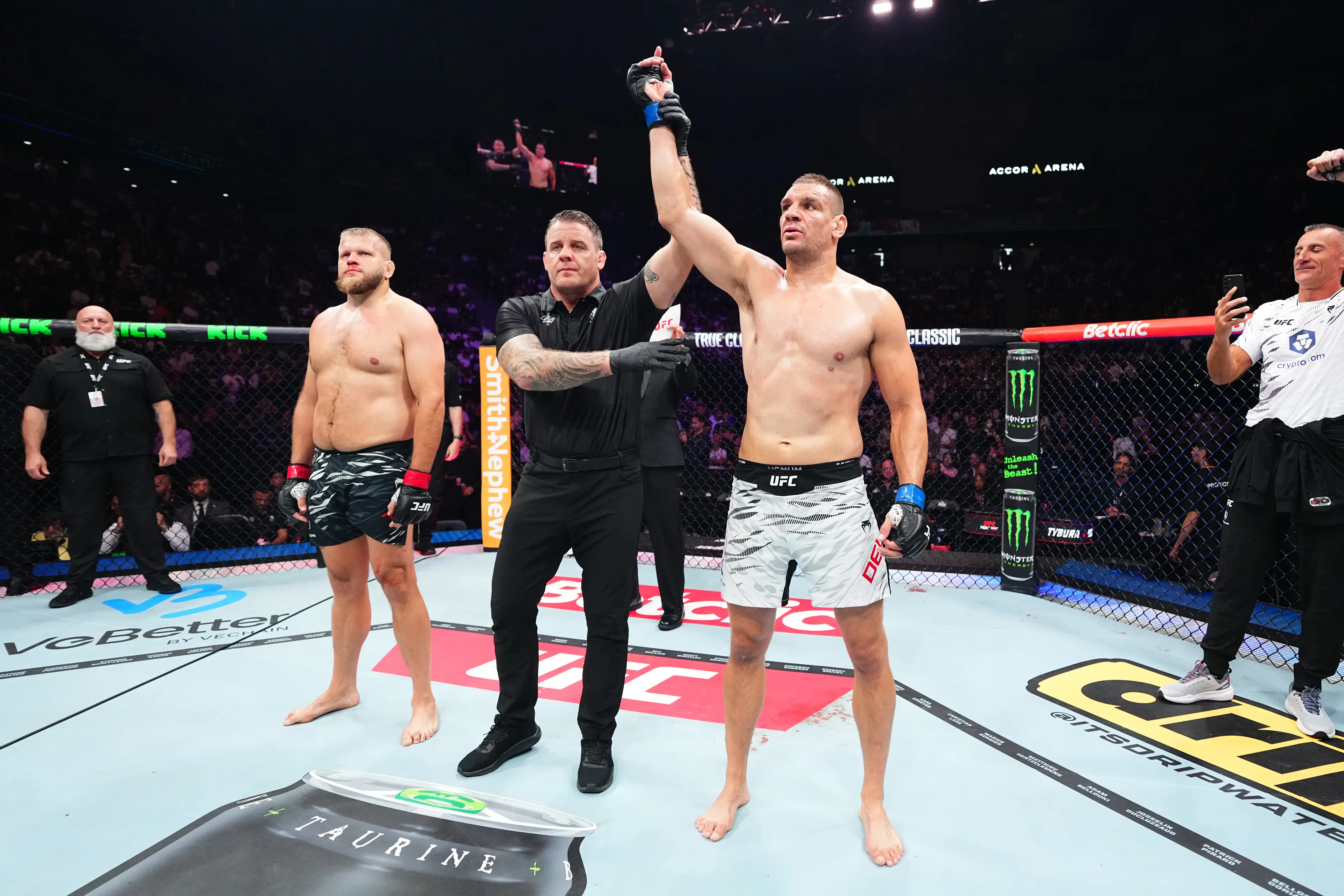 Ante Delija beat Marcin Tybura in his UFC debut last month. Image: Getty 