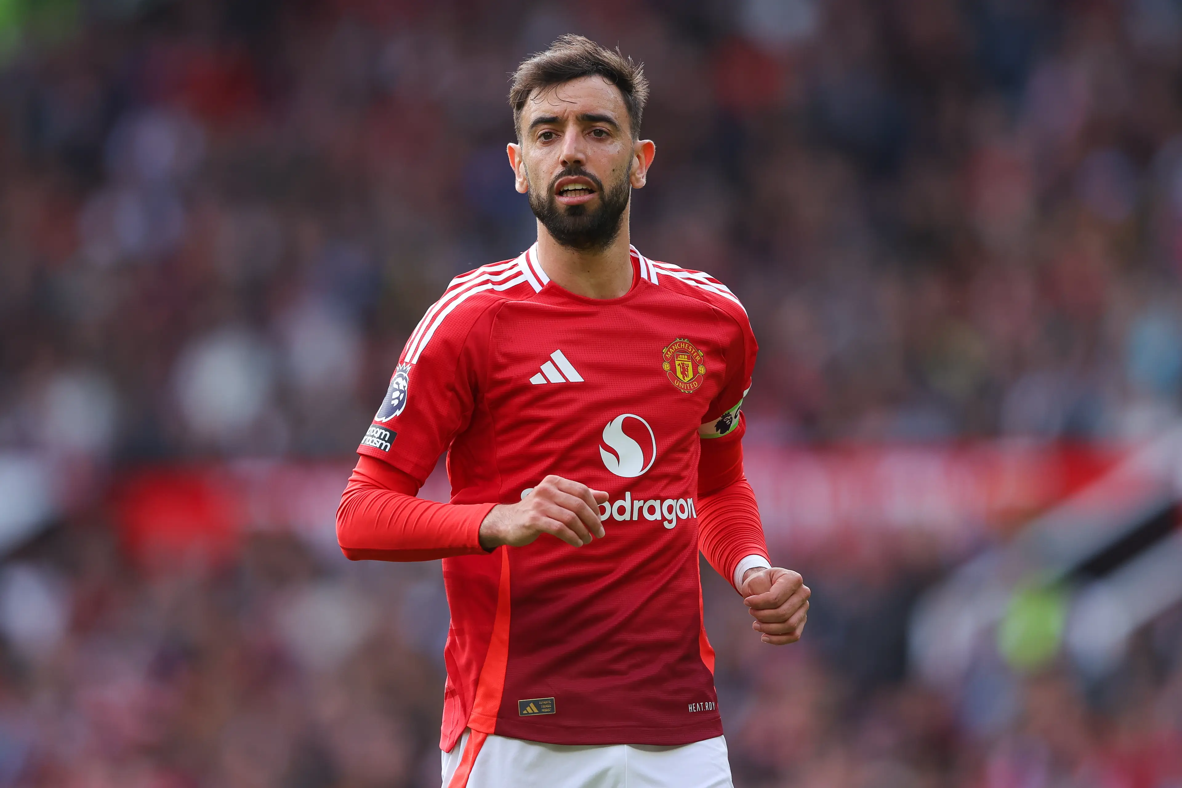 Manchester United captain Bruno Fernandes.