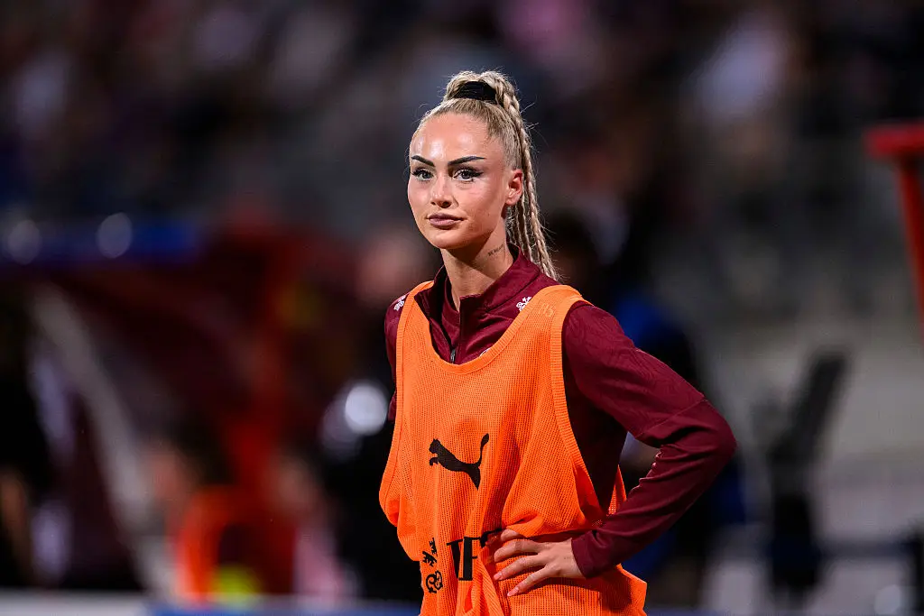 Alisha Lehmann is in Switzerland's squad for Euro 2025 (Credit:Getty)