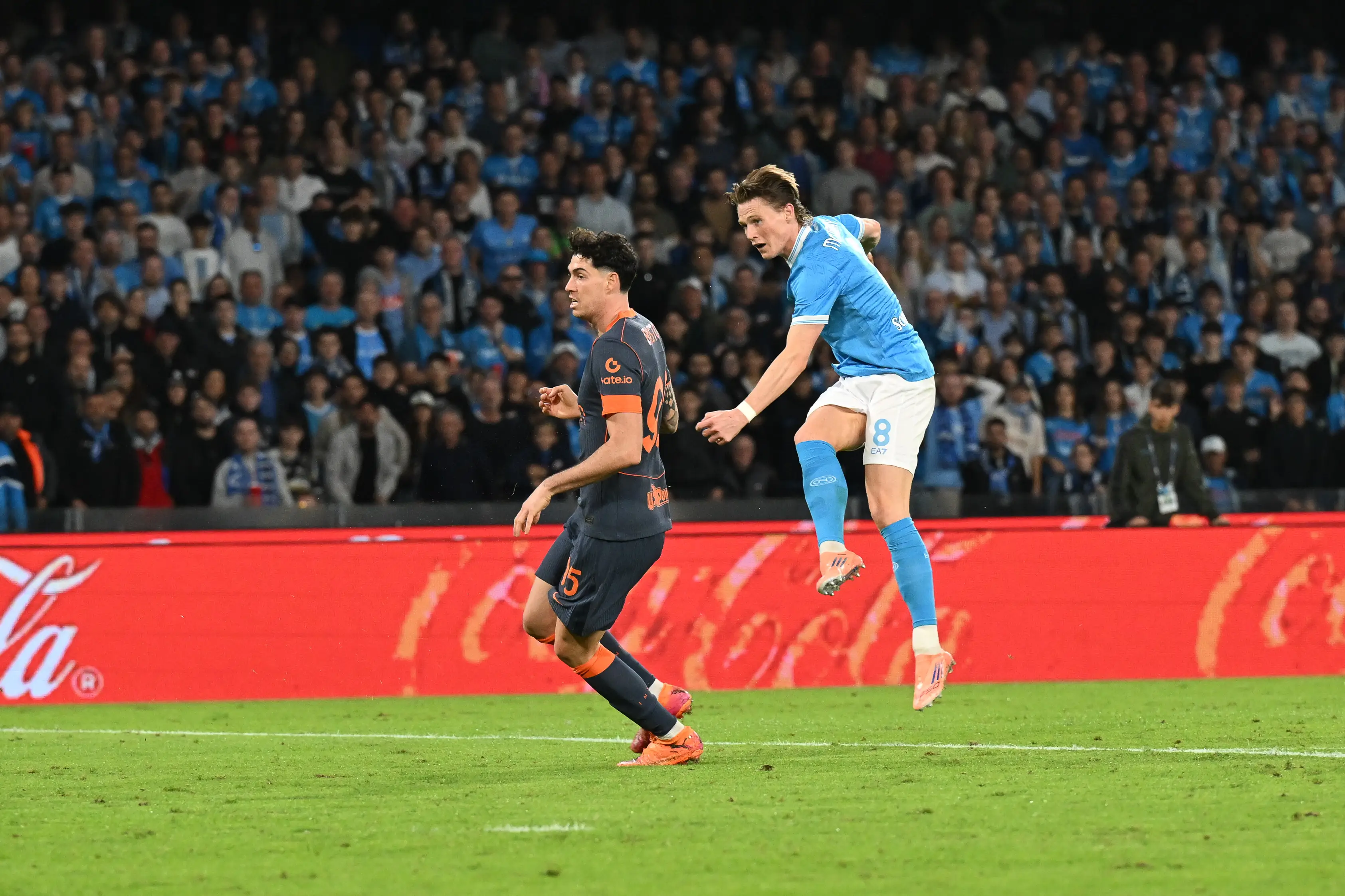 Scott McTominay scored for Napoli in their Serie A win over Inter Milan. (Image: Getty)