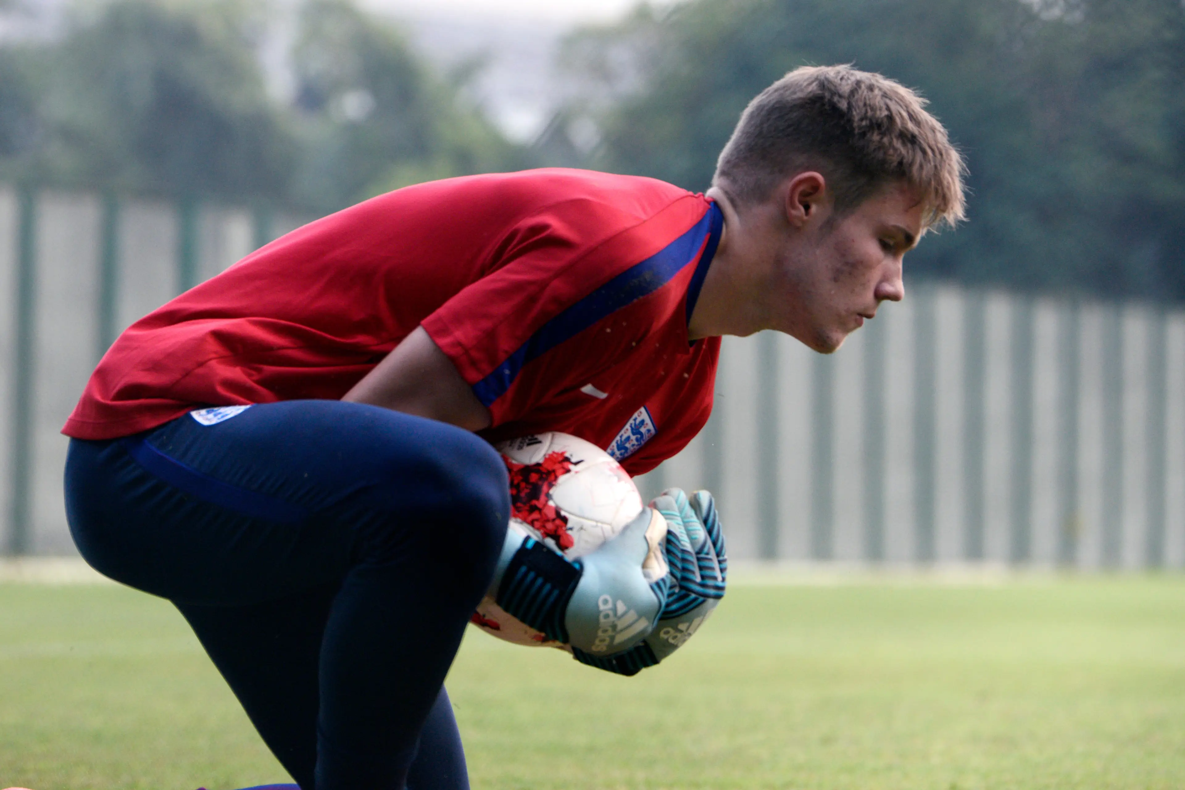 Josef Bursik is now a first-team regular at Stoke City. Image credit: Alamy