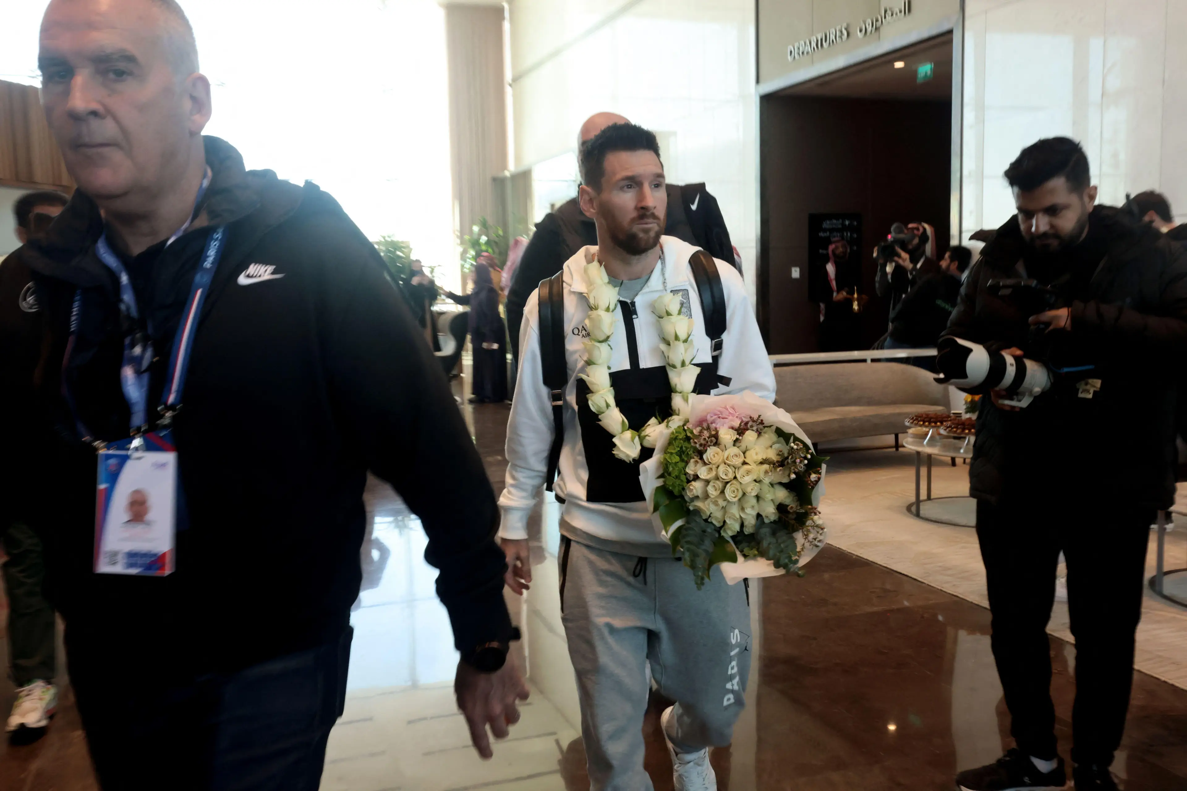 Messi was in Saudi Arabia last week. Image: Alamy