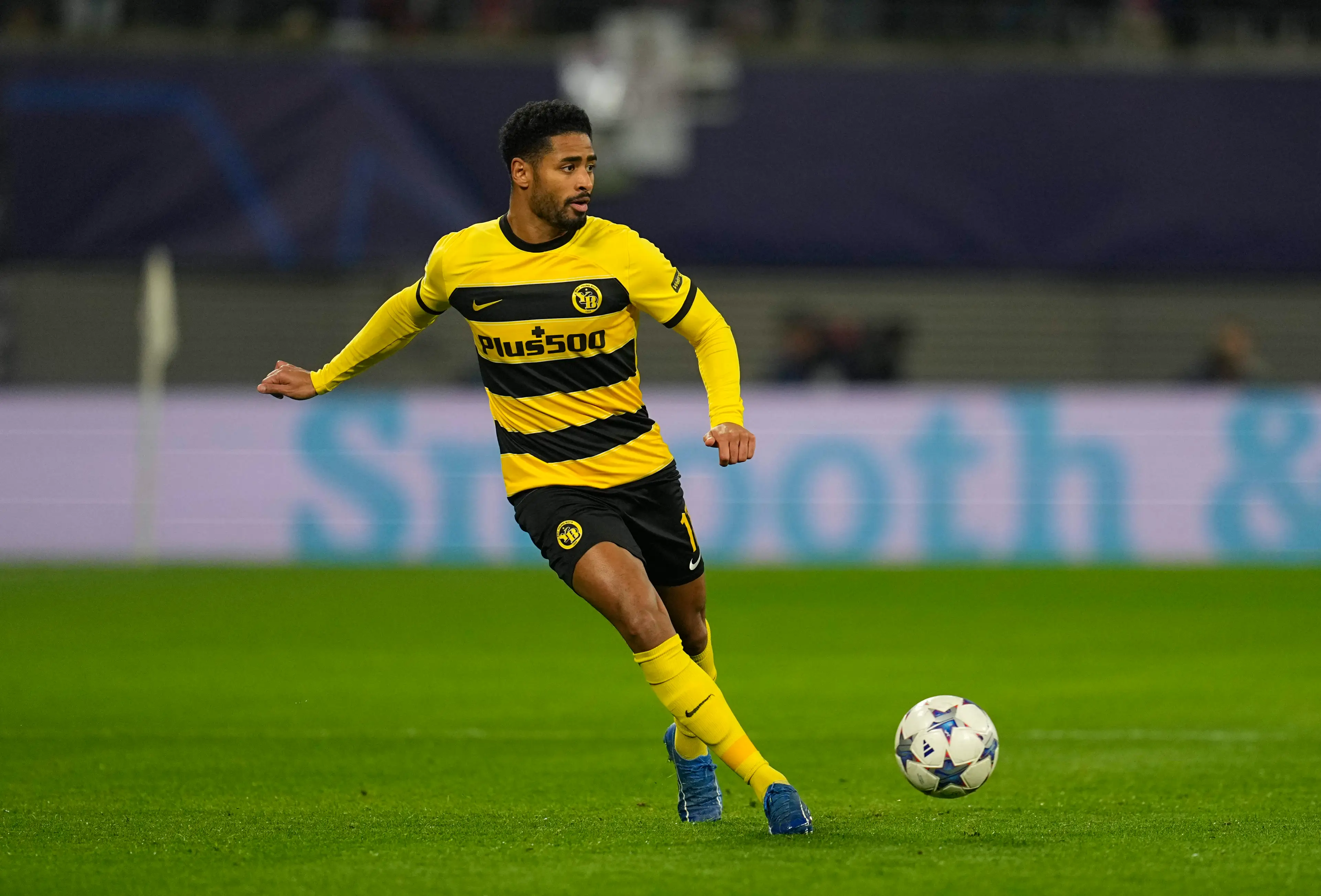 Saidy Janko played just once for Manchester United. Image: Getty