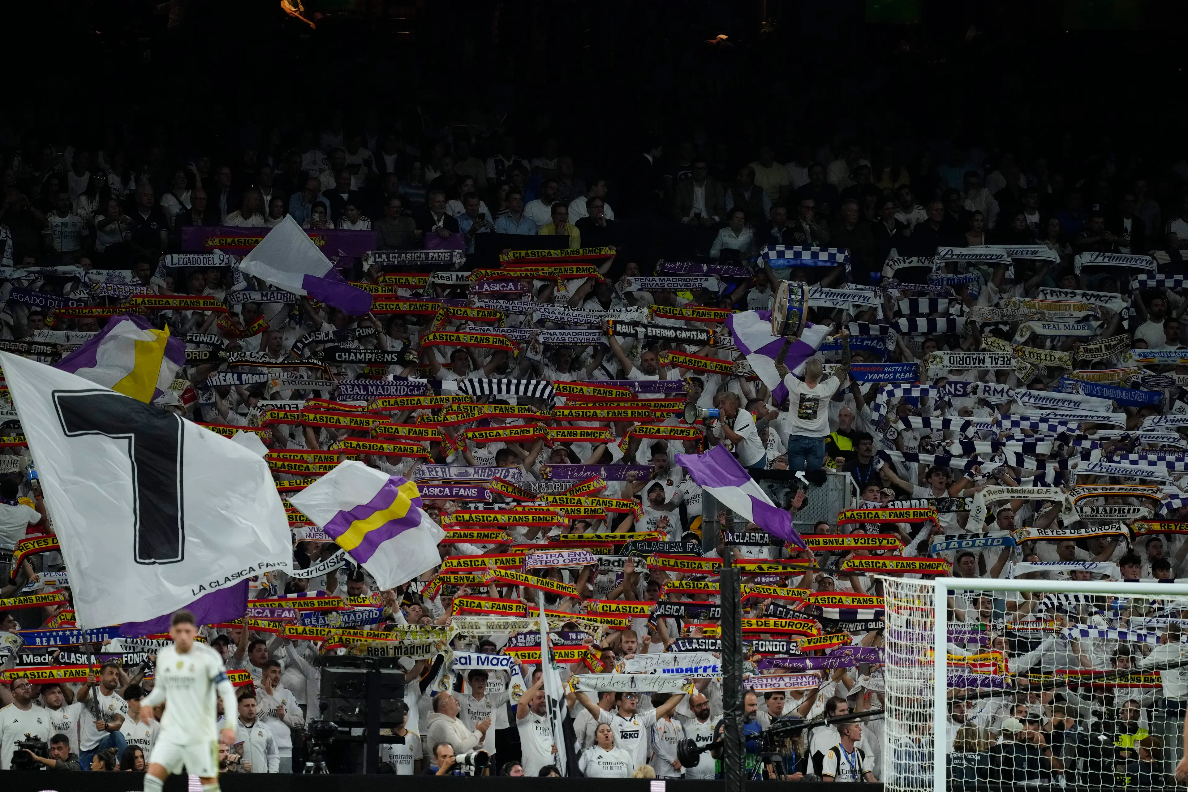 Real are bringing the atmosphere for El Clasico. Image: Getty