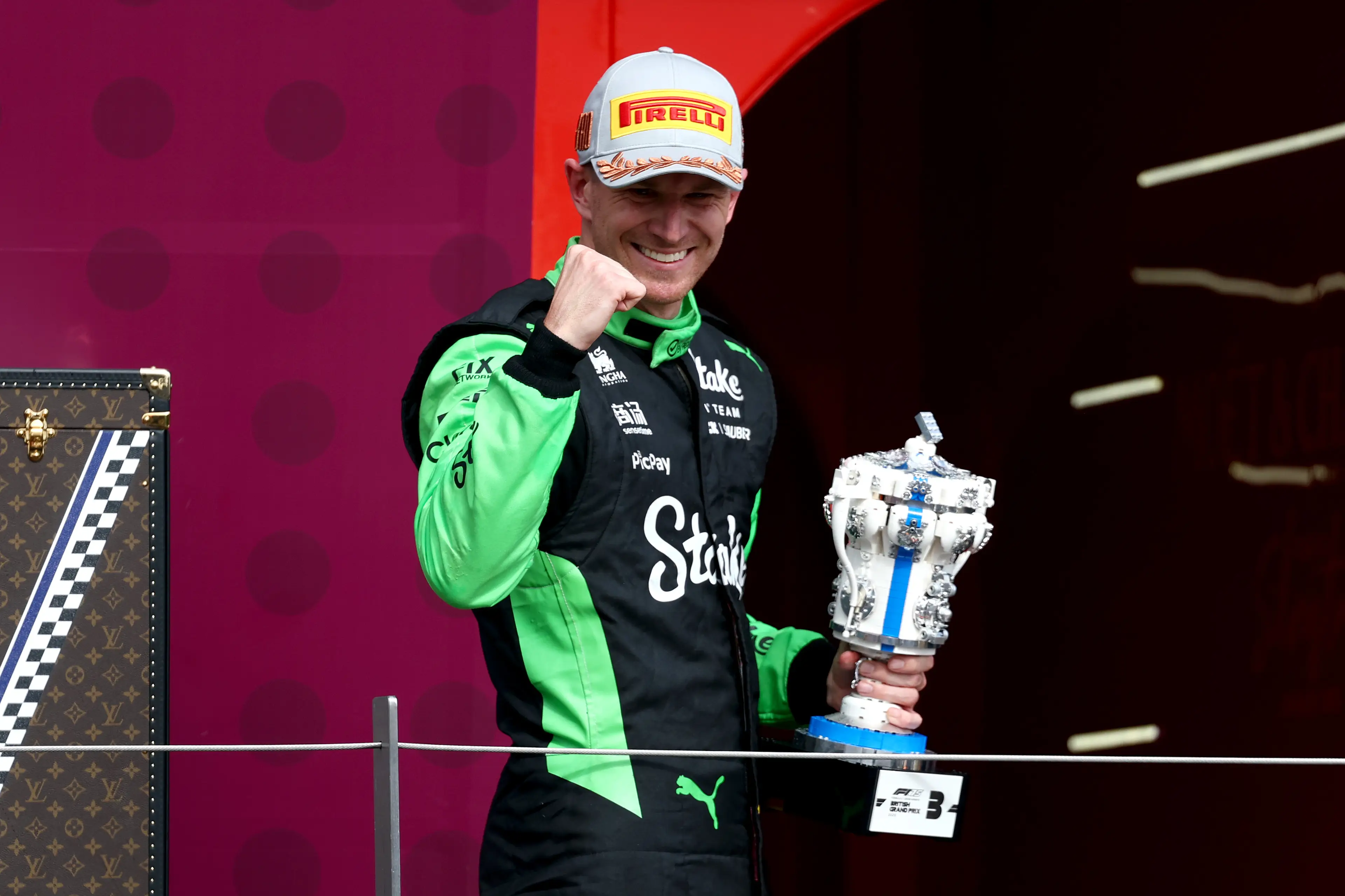 Nico Hulkenburg finished third at the British Grand Prix. (Image: Getty)