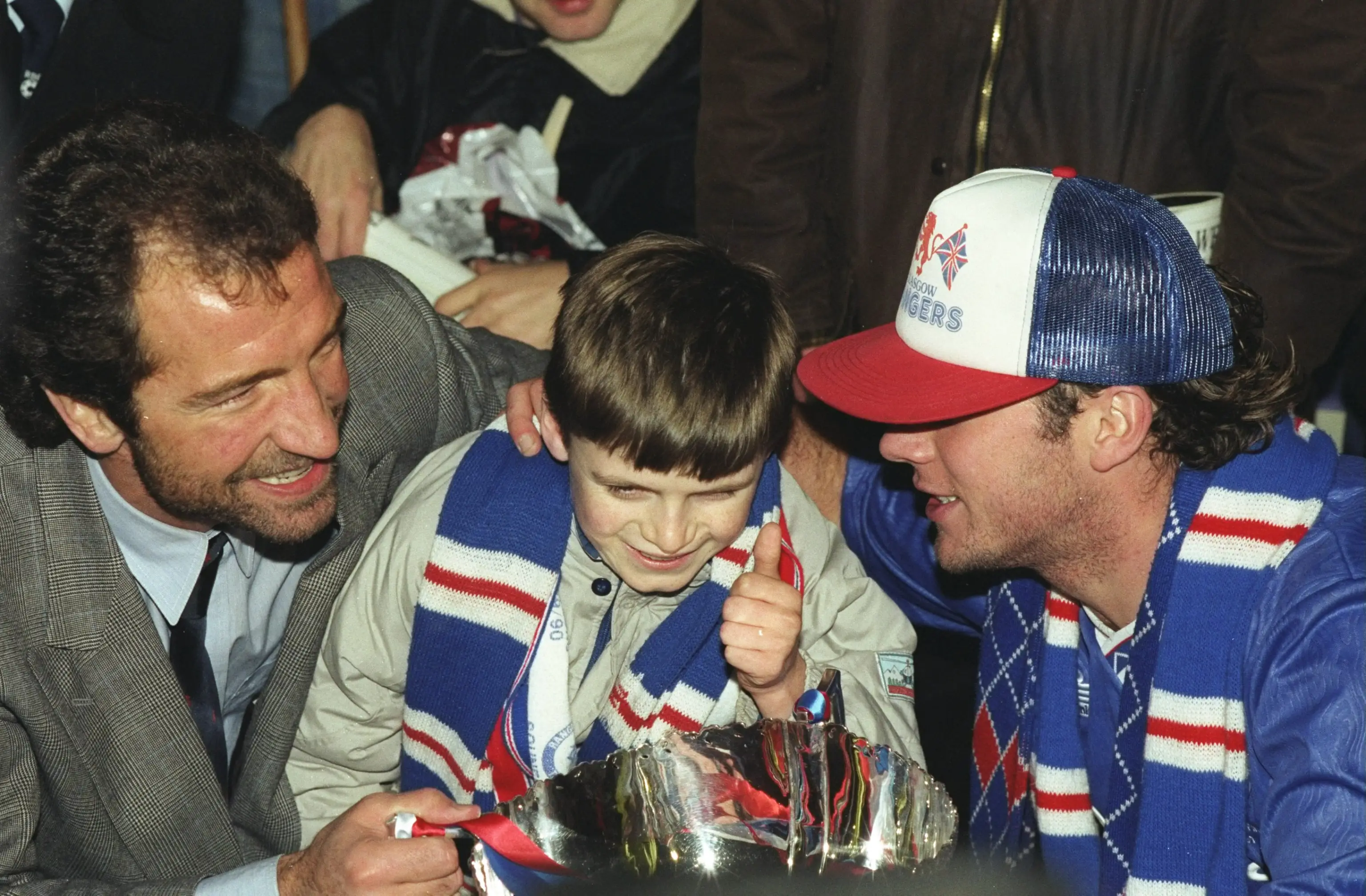 Souness and McCoist during their time at Rangers. Image credit: Getty