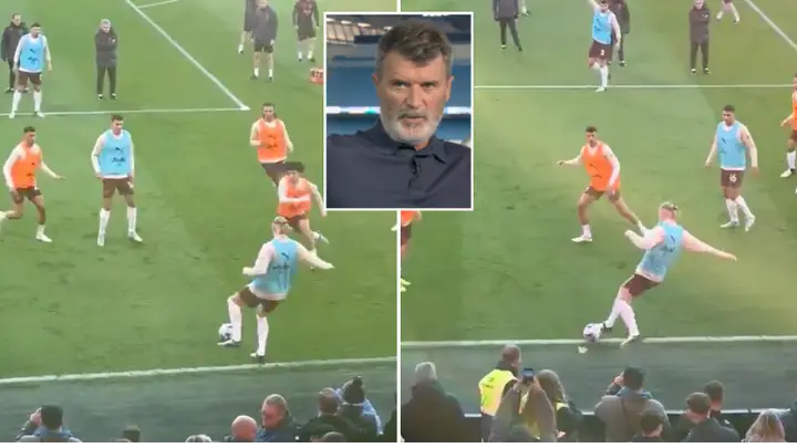 Fans argue whether Roy Keane's point has been proven about Erling Haaland as footage resurfaces