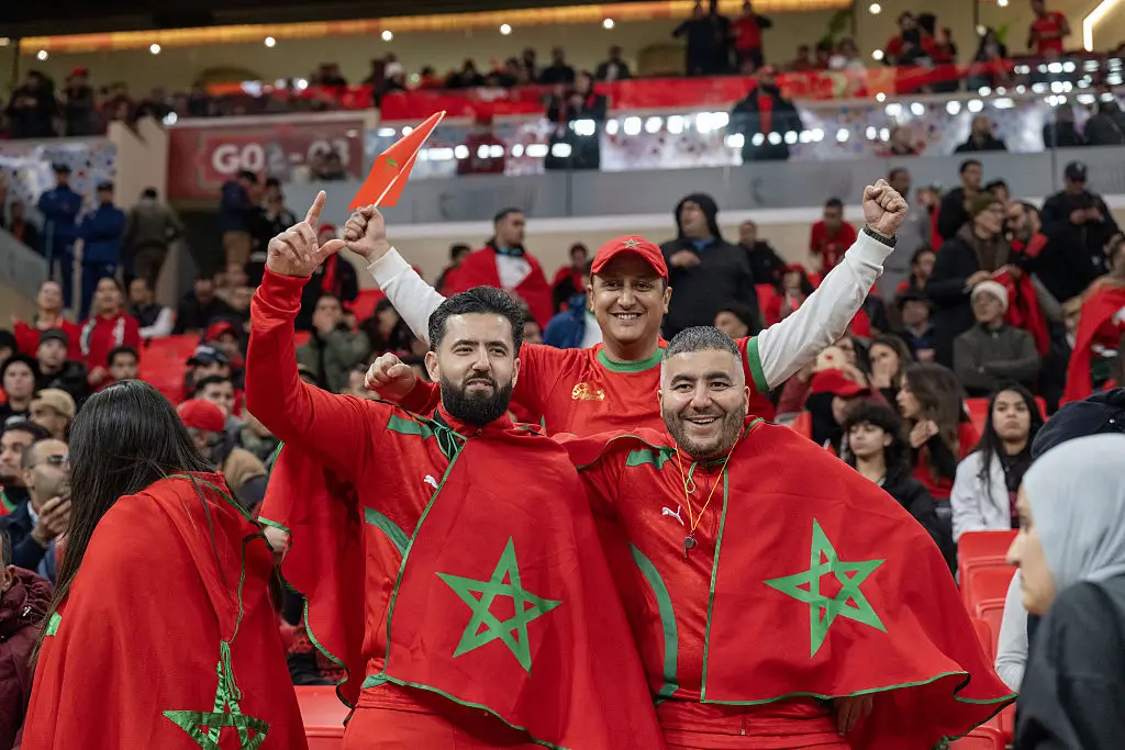 Morocco supporters at AFCON (Credit:Getty)