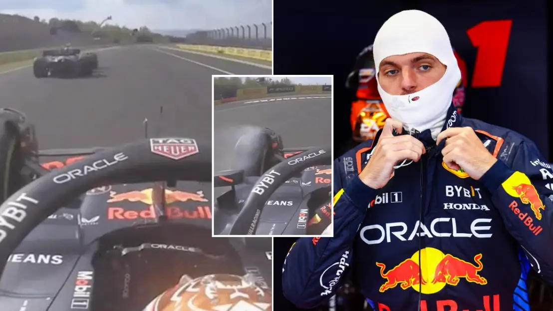 Max Verstappen's onboard footage from Lewis Hamilton crash has been posted online and it's got fans talking
