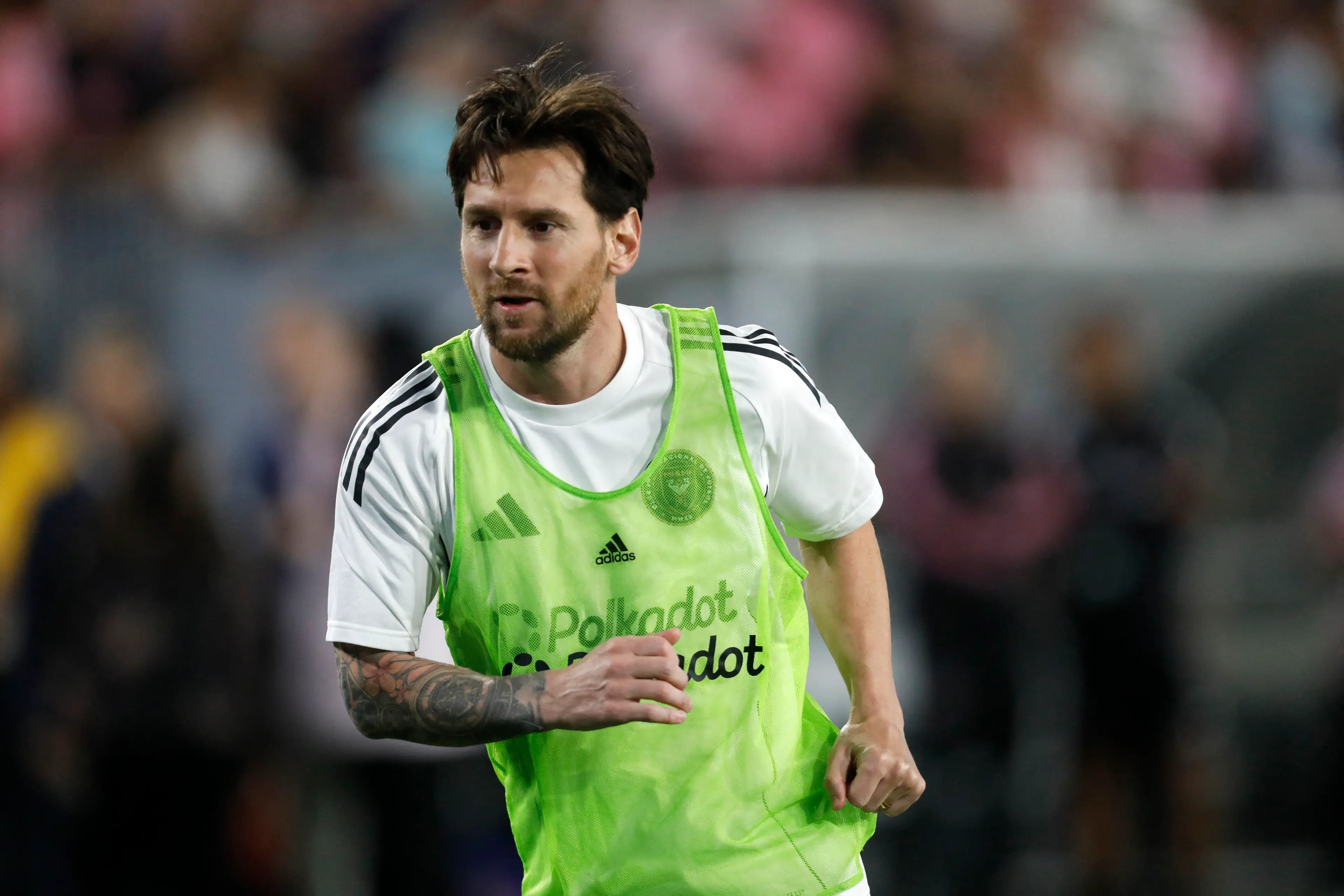Will Lionel Messi play for Inter Miami against Sporting Kansas City? Image: Getty