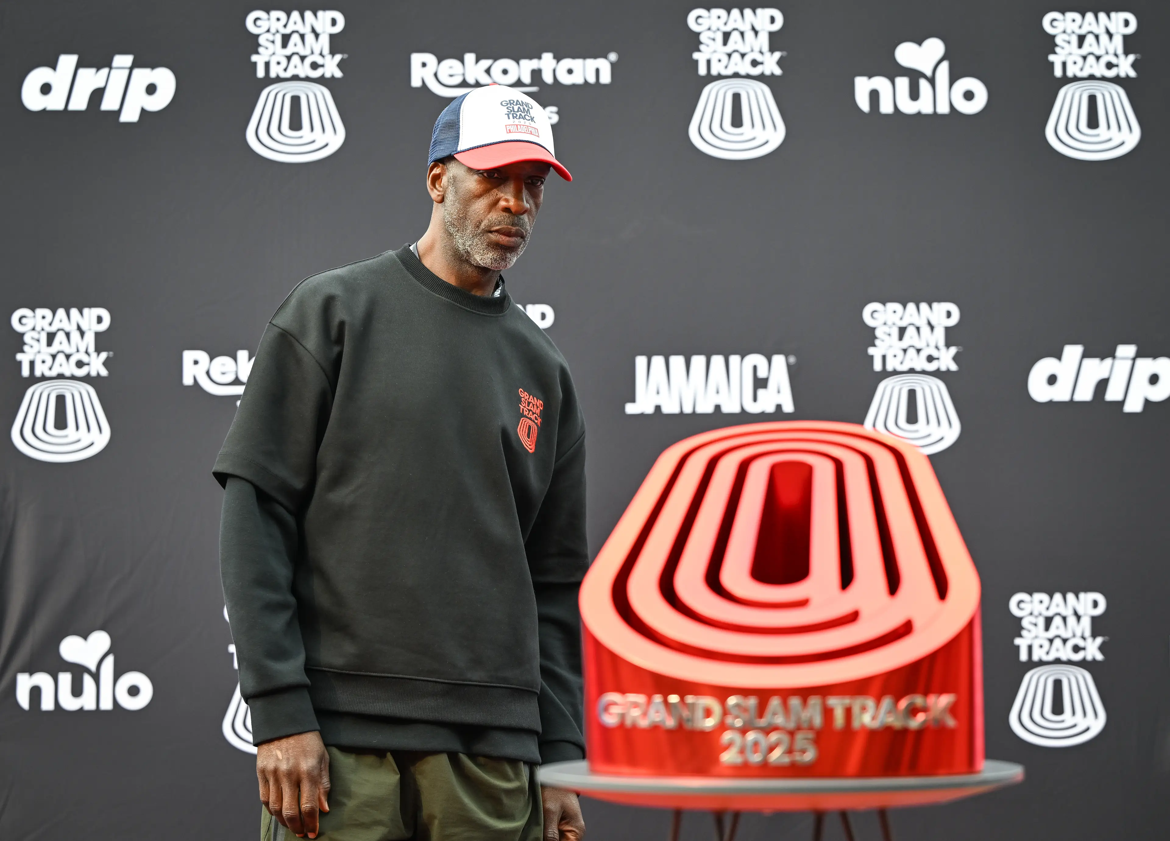 Michael Johnson at Grand Slam Track (Image: NurPhoto / Contributor via Getty)