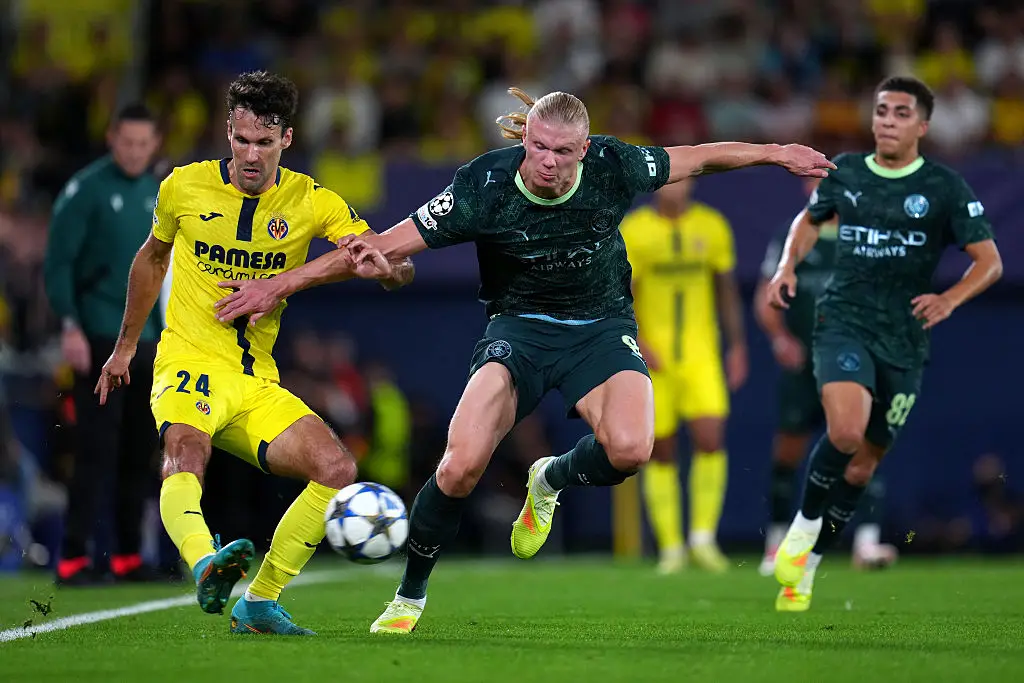 The Villareal President was informed of the decision during his side's 2-0 loss to Manchester City. (Image: Aitor Alcalde - UEFA/UEFA via Getty Images)