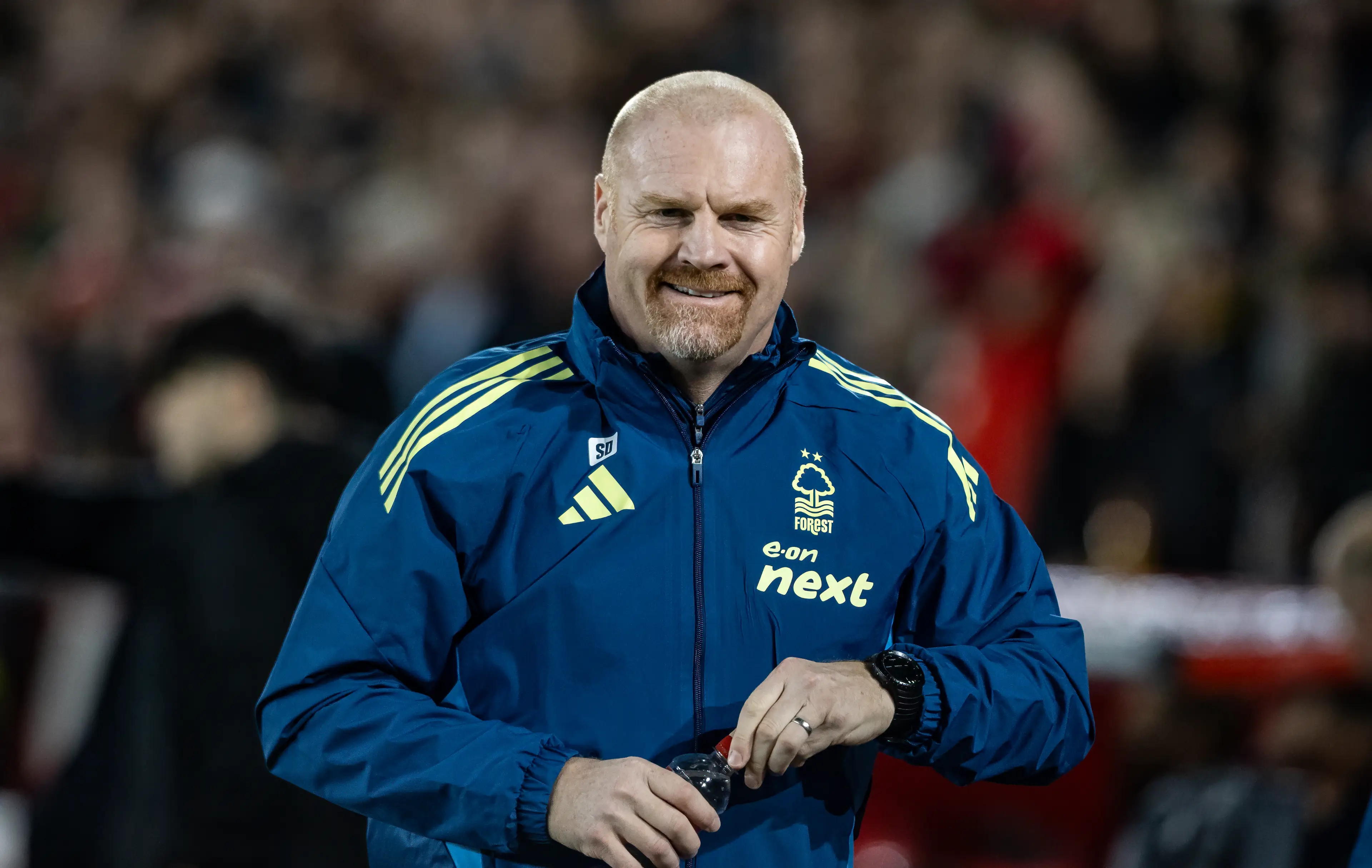 Sean Dyche won his first game in charge of Nottingham Forest after replacing Ange Postecoglou. Image: Getty 