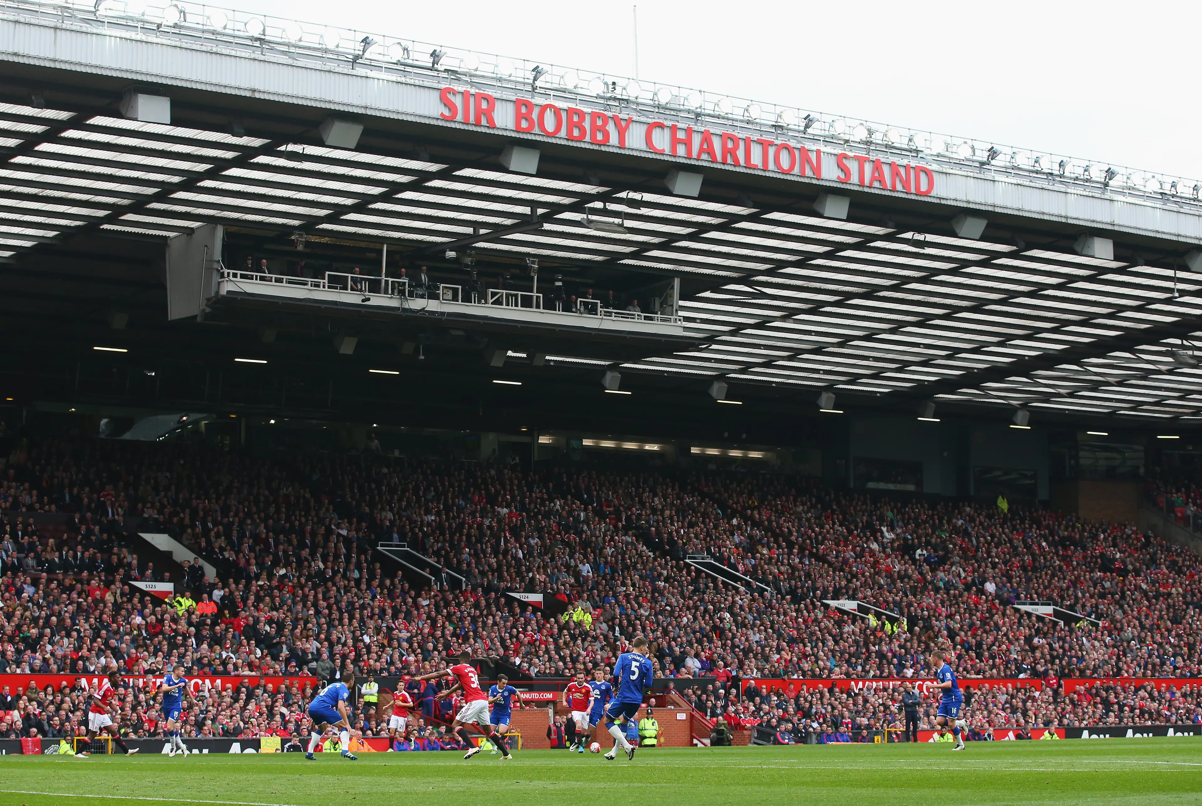 The Sir Bobby Charlton stand is Old Trafford's oldest stand (Getty)