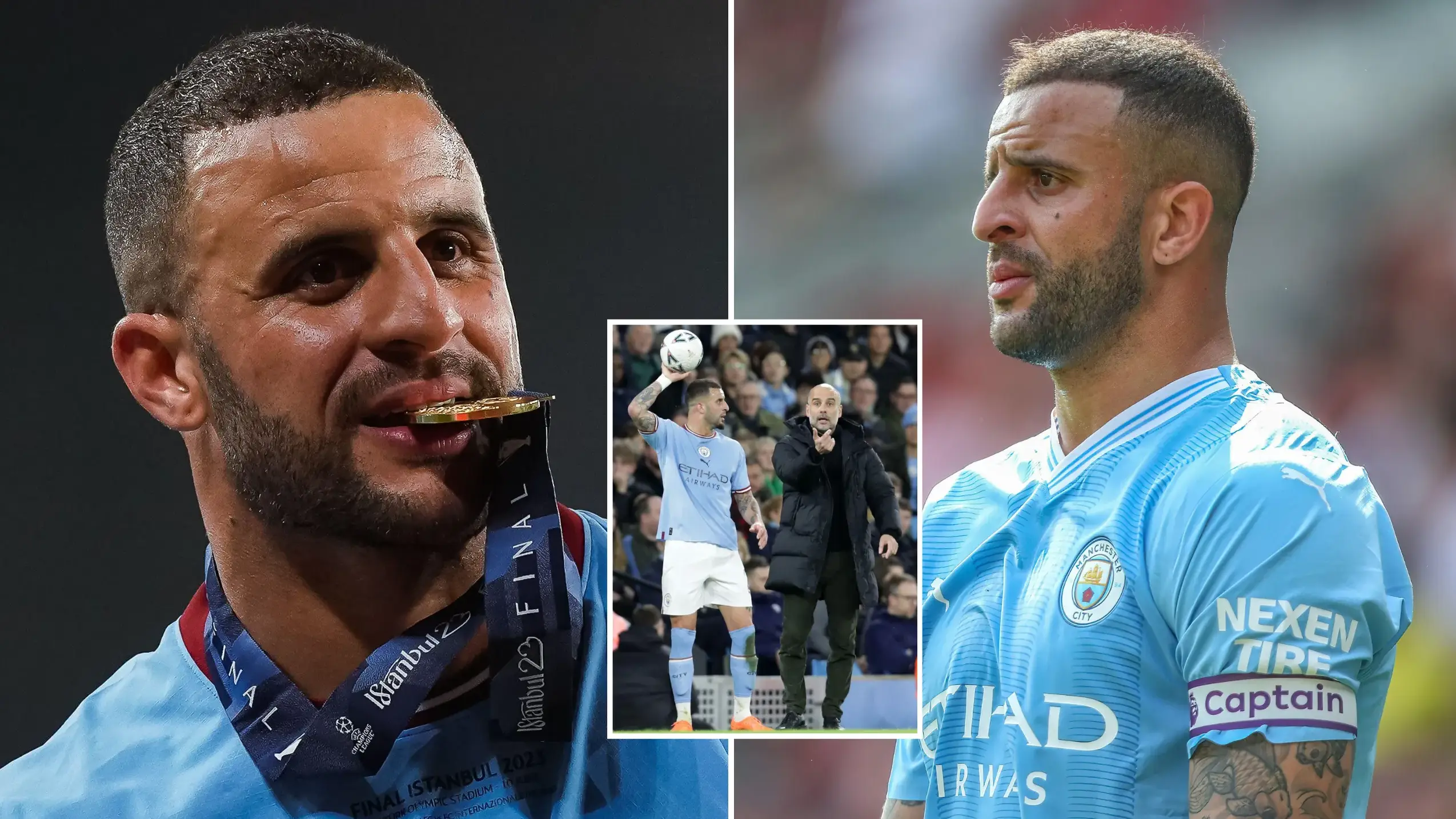 There is a 'high chance' that Kyle Walker leaves Man City this summer