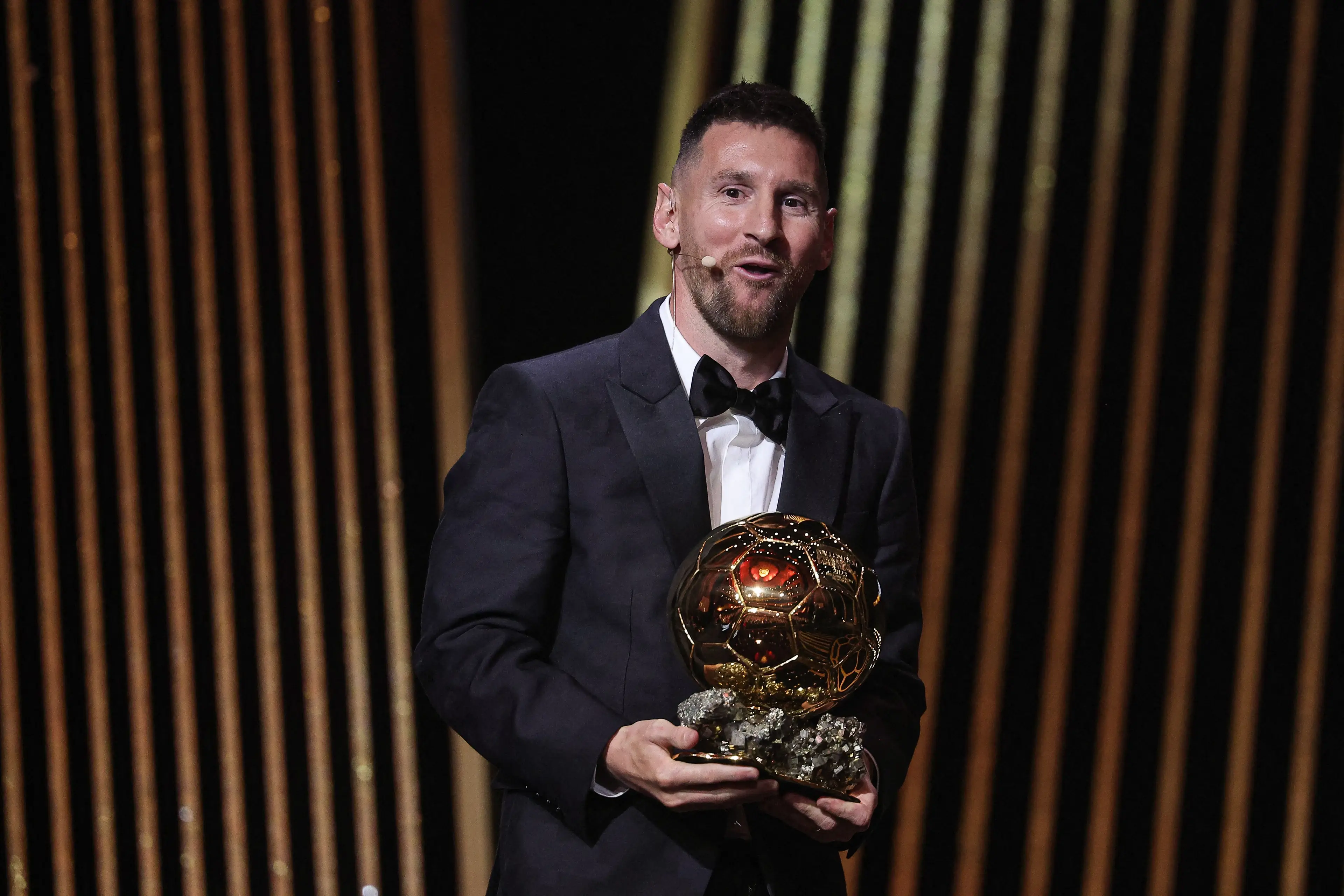 Lionel Messi won the 2023 edition of the Ballon d'Or. Image credit: Getty
