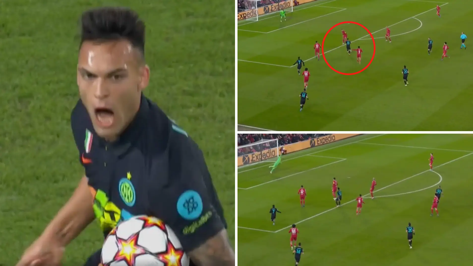 Inter Milan Score Brilliant Goal Vs Liverpool