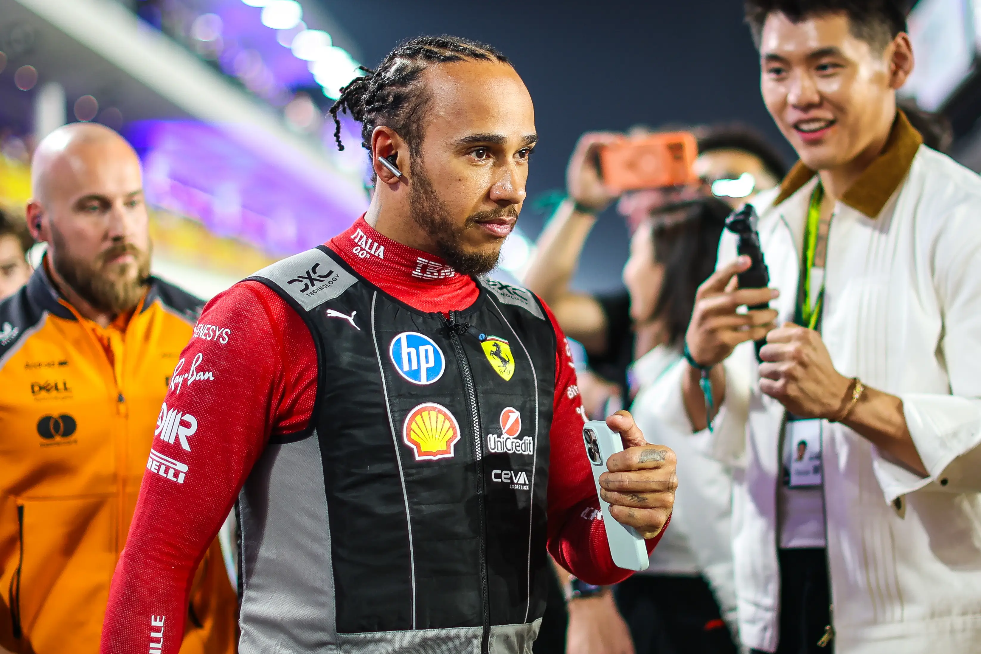 There are believed to be concerns about the performance gap between drivers at Ferrari. Image: Getty
