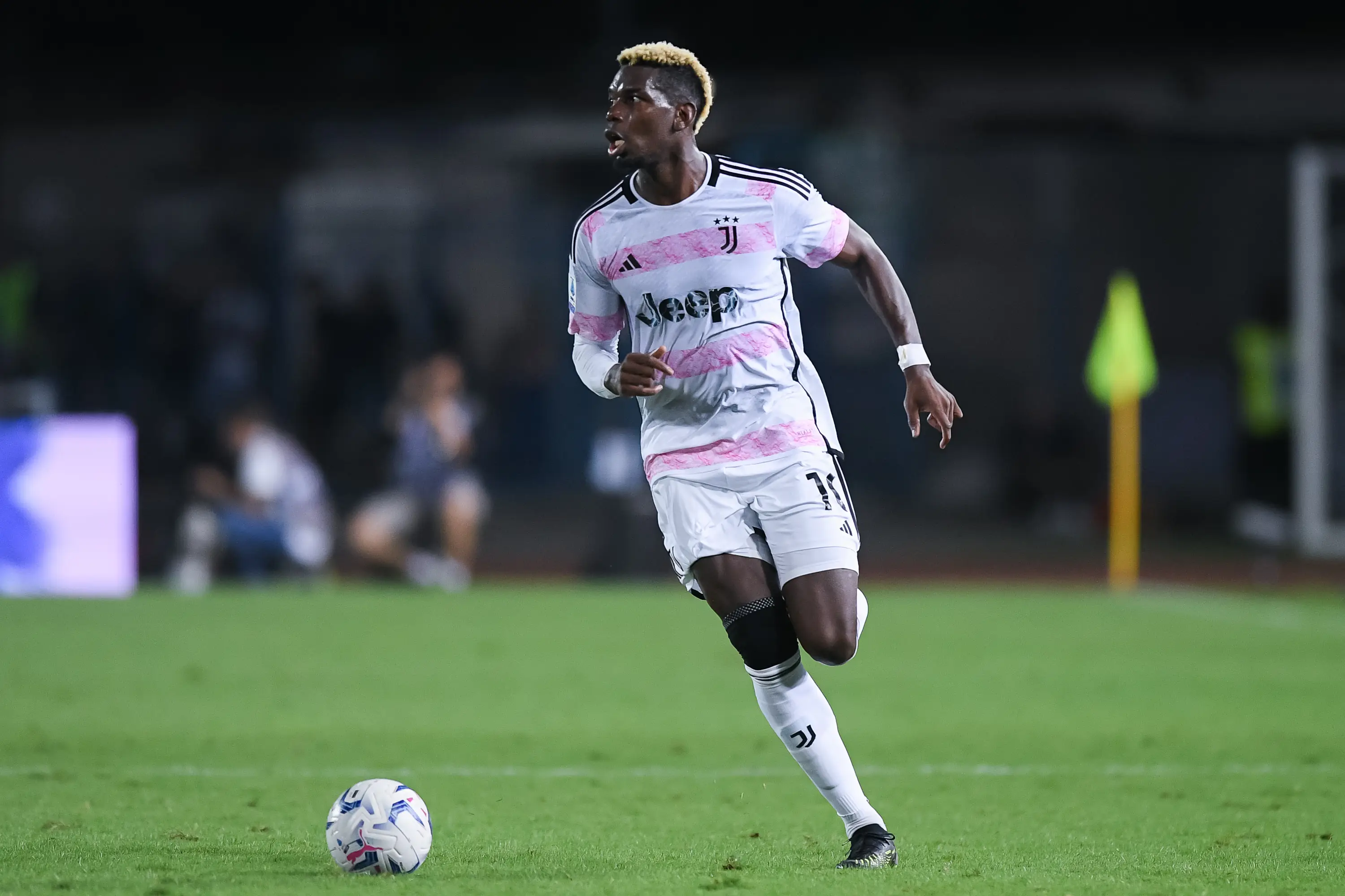 Paul Pogba in action for Juventus. Image: Getty