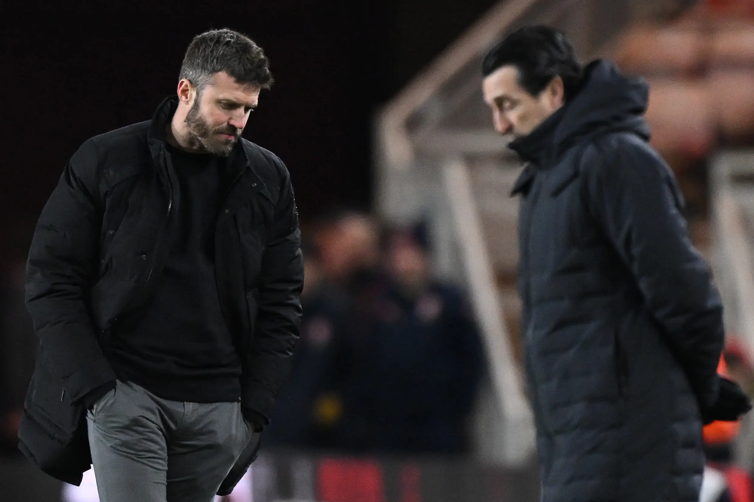 Carragher believes Emery would be the "perfect" coach to revive Manchester United. Image credit: Getty