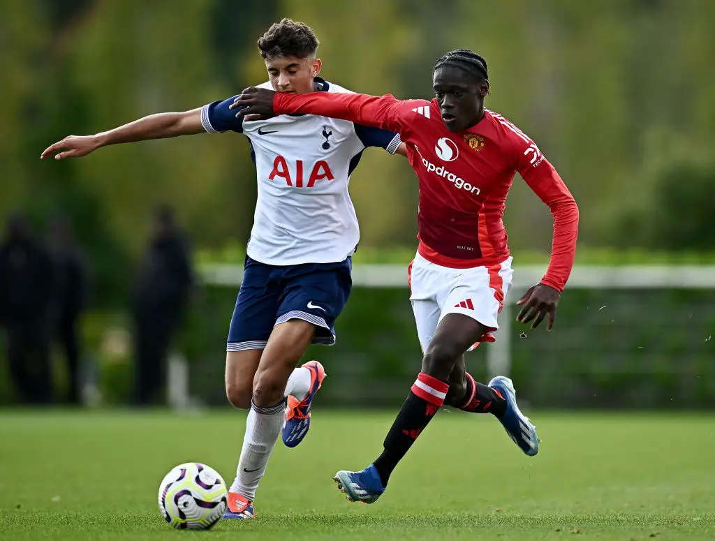Man Utd wonderkid Bendito Mantato pictured (Image: Getty)