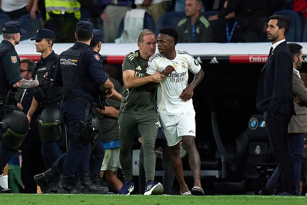 Vinicius Jr has apologised for his behaviour. (Image: Angel Martinez/Getty Images)