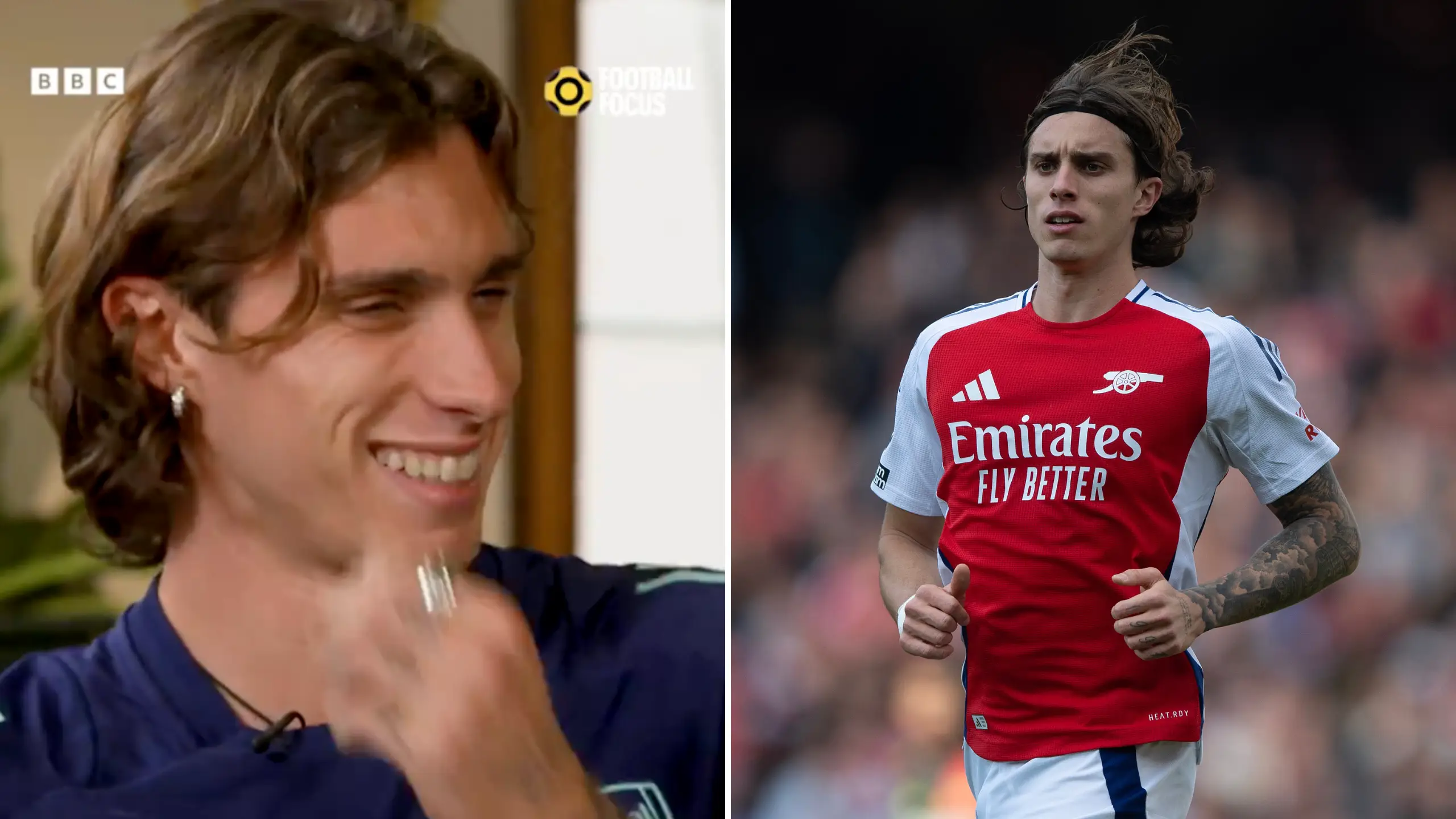 Arsenal fans stunned after finding out method Riccardo Calafiori used to learn English while he was in Italy