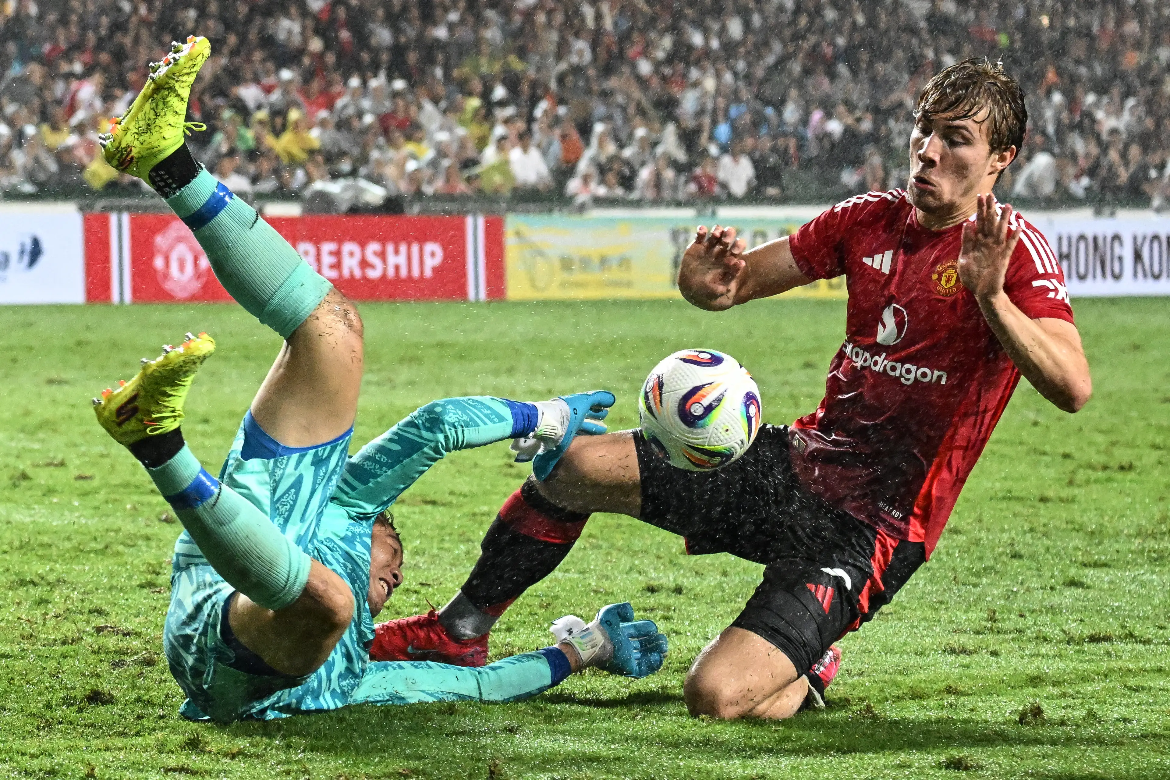 Manchester United's Rasmus Hojlund.