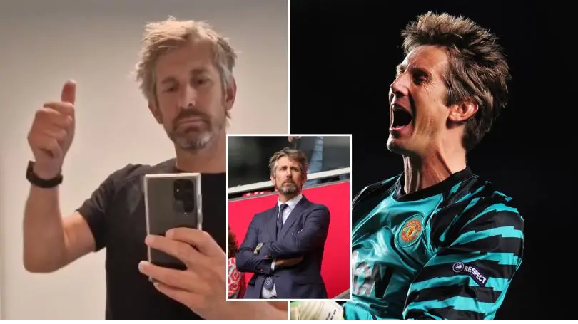 Edwin van der Sar's wife publishes emotional montage of Man Utd legend's recovery after brain haemorrhage