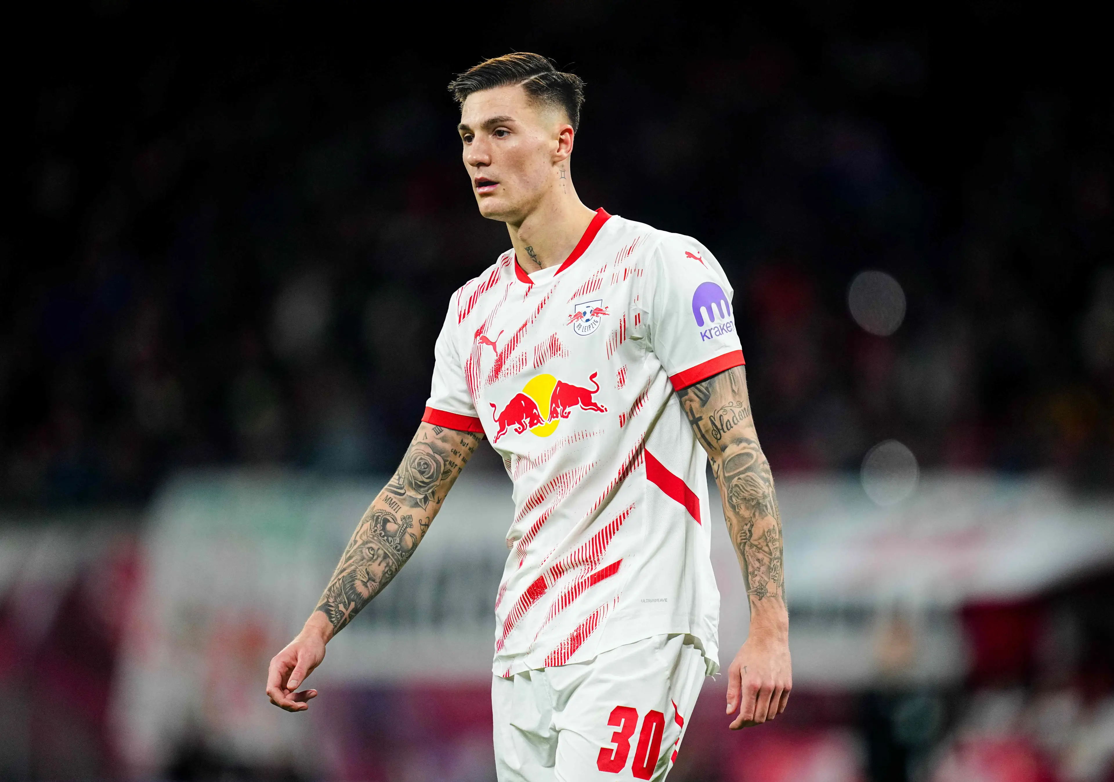 Benjamin Sesko wants to join Manchester United this summer. Image: Getty