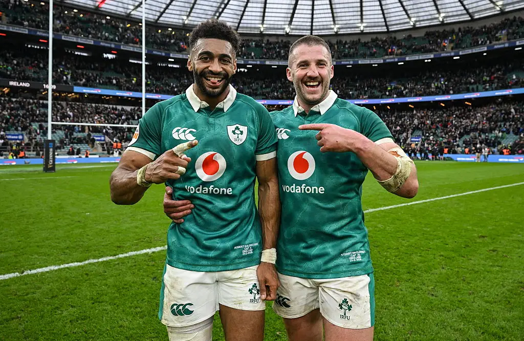 Ireland scored 42 points as they secured their biggest away win over England on Saturday. (Image: Brendan Moran/Sportsfile via Getty Images)
