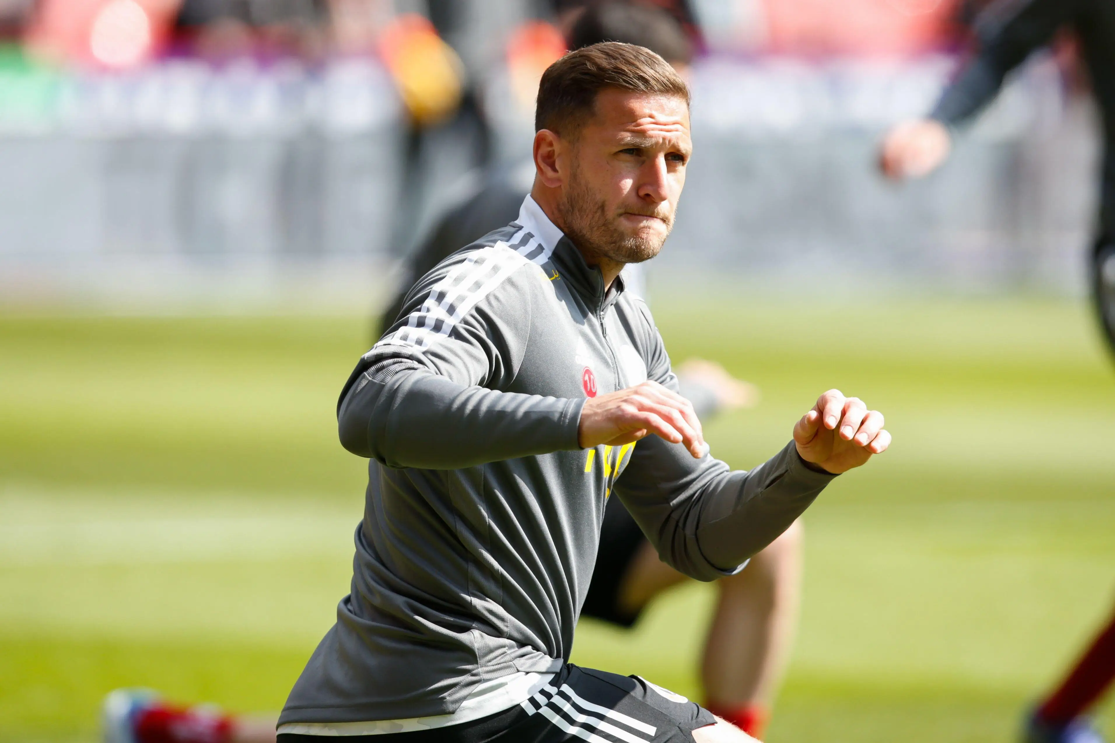 Sharp reportedly needed stitches after the incident (Image: PA)